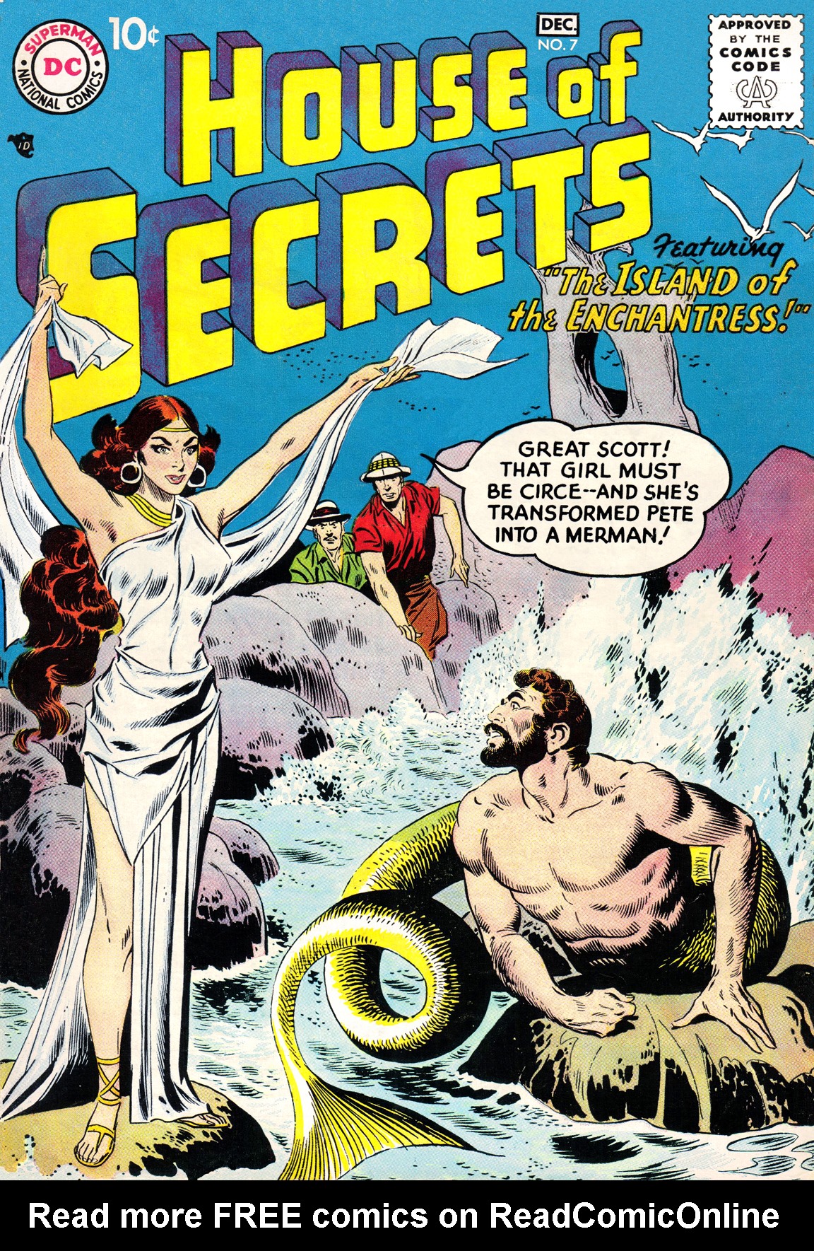 Read online House of Secrets (1956) comic -  Issue #7 - 1