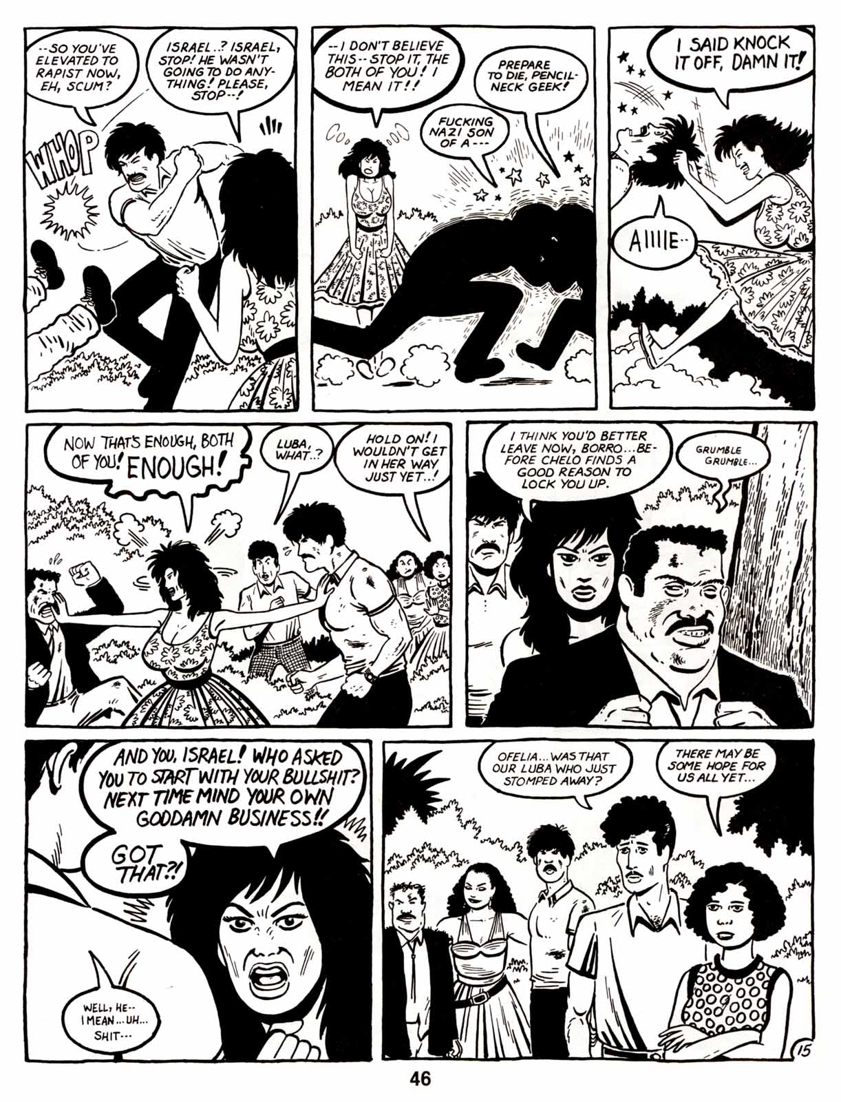 Read online Love and Rockets (1982) comic -  Issue #10 - 48