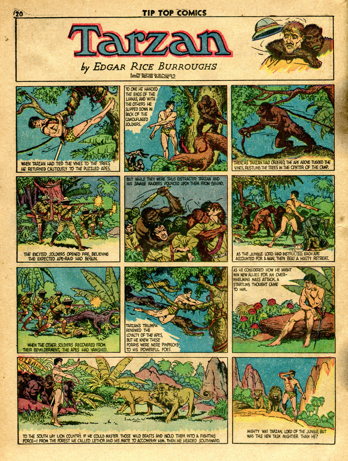 Read online Tip Top Comics comic -  Issue #60 - 22