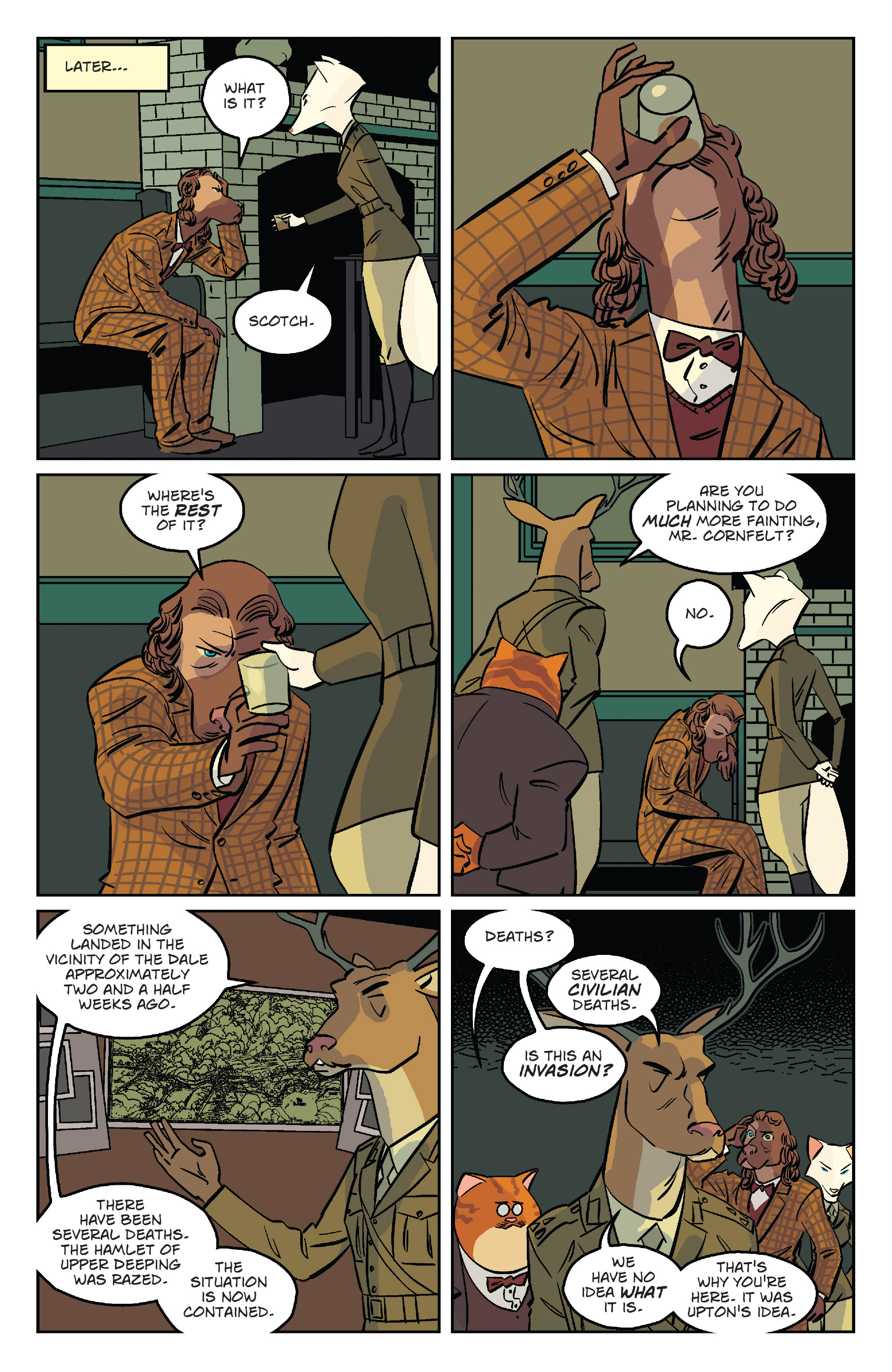 Read online Wild's End: The Enemy Within comic -  Issue #1 - 13