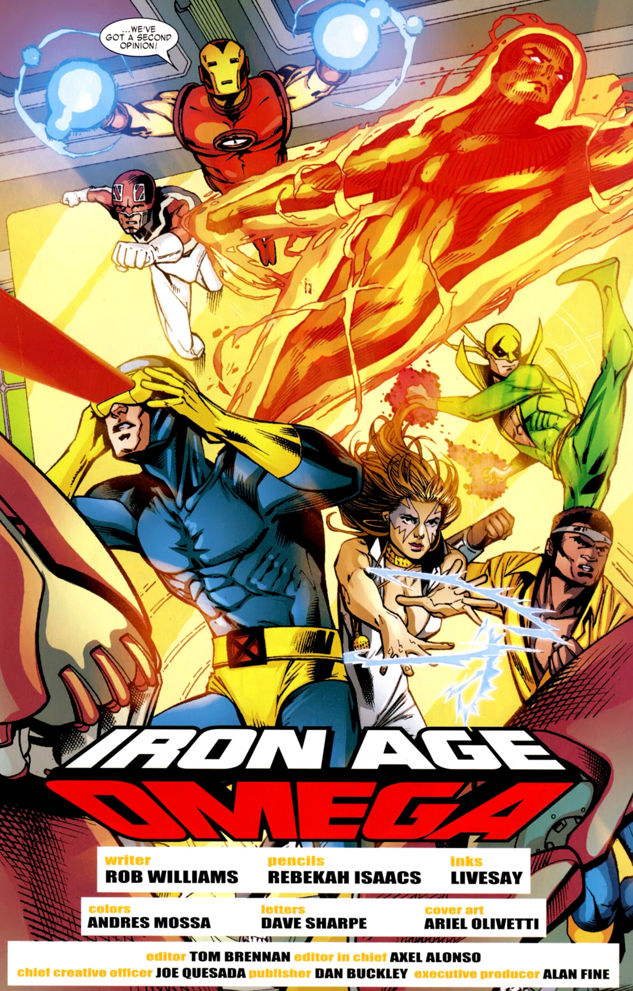 Read online Iron Age: Omega comic -  Issue # Full - 10