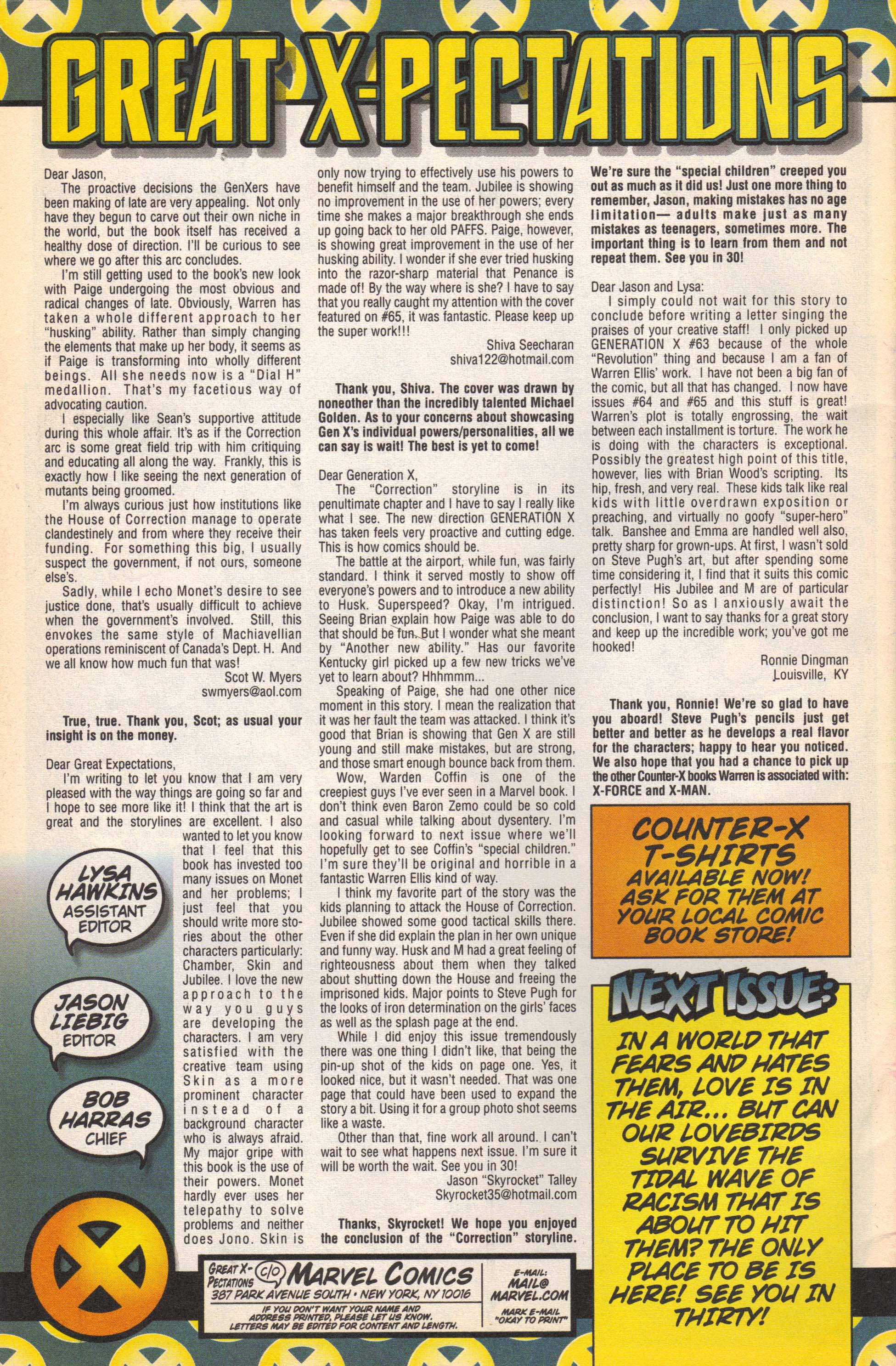 Read online Generation X comic -  Issue #67 - 24