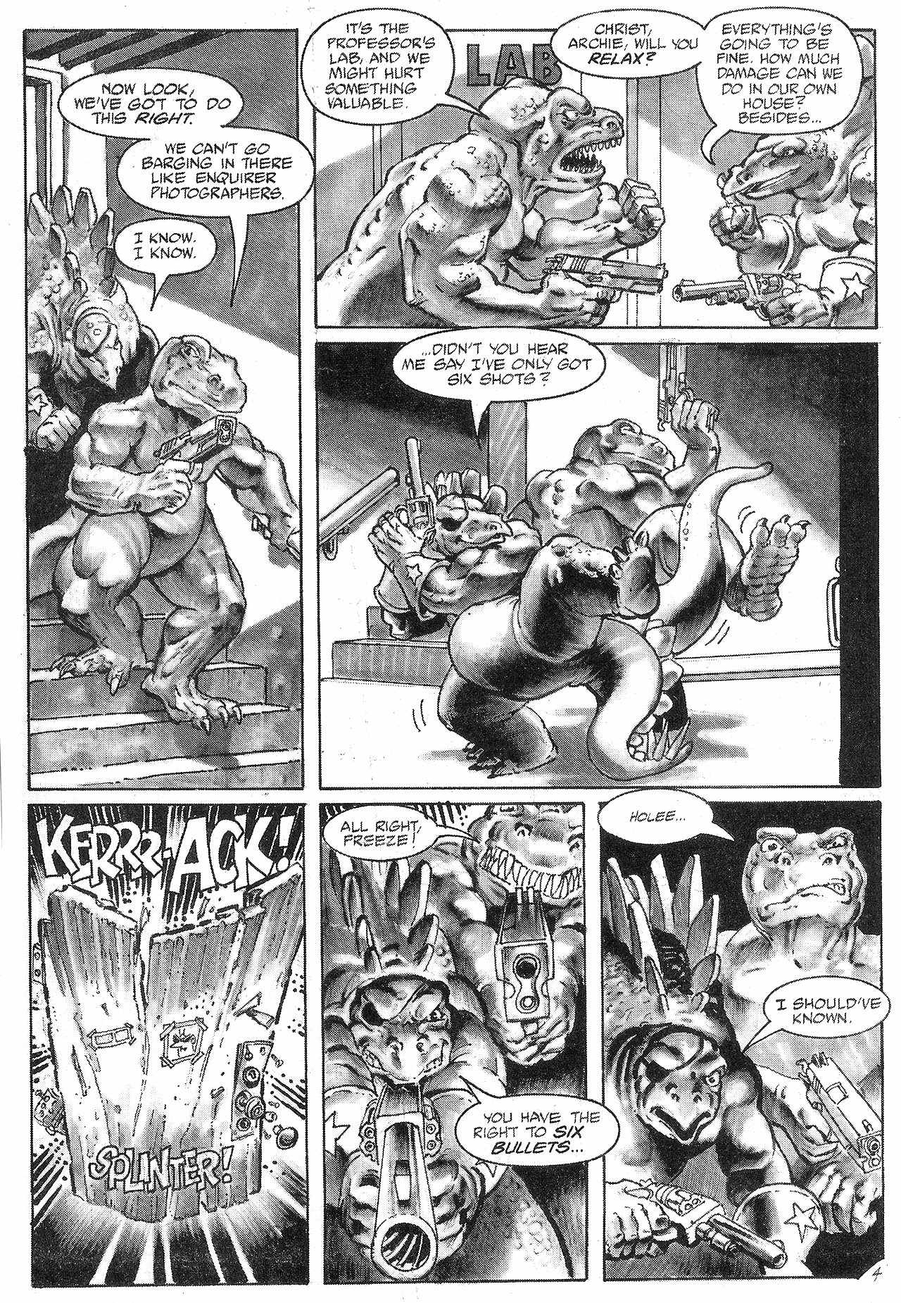 Read online Dinosaurs For Hire (1988) comic -  Issue #6 - 6