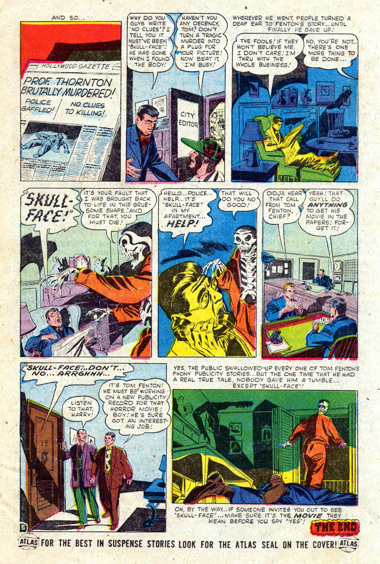 Read online Mystery Tales comic -  Issue #6 - 6