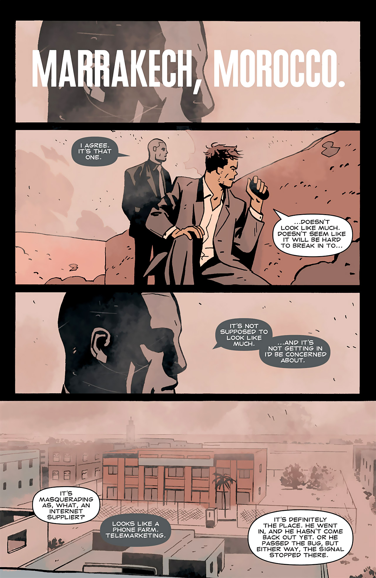 Read online Who is Jake Ellis? comic -  Issue #4 - 8