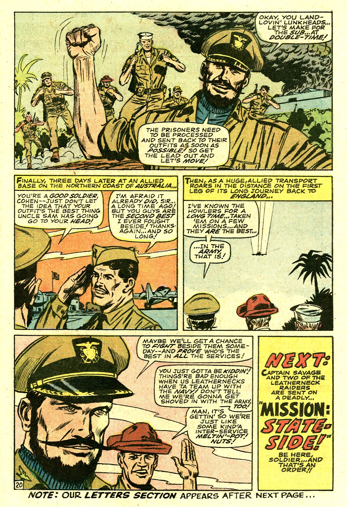 Captain Savage and his Leatherneck Raiders Issue #6 #6 - English 29