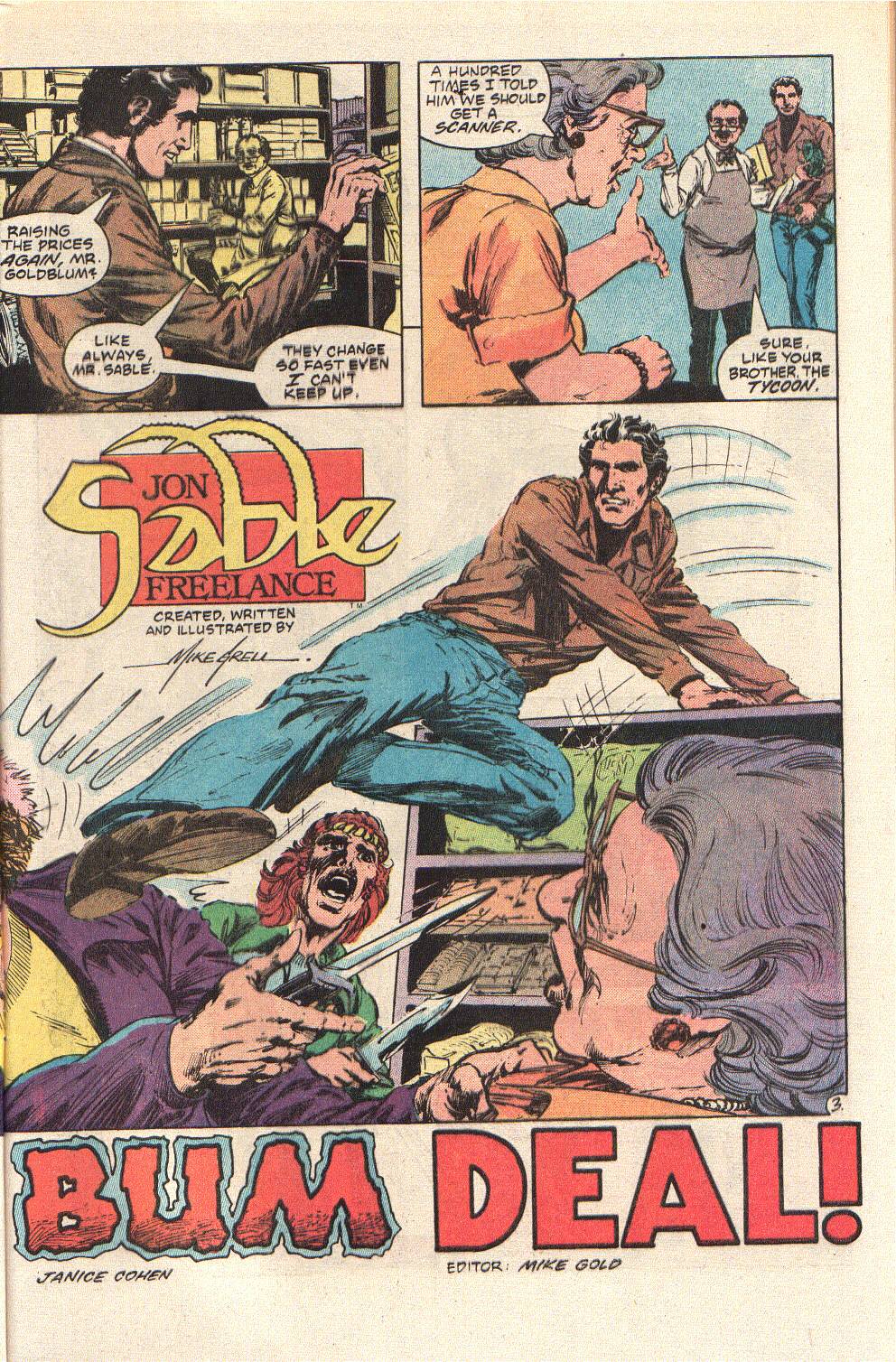 Read online Jon Sable, Freelance comic -  Issue #2 - 5