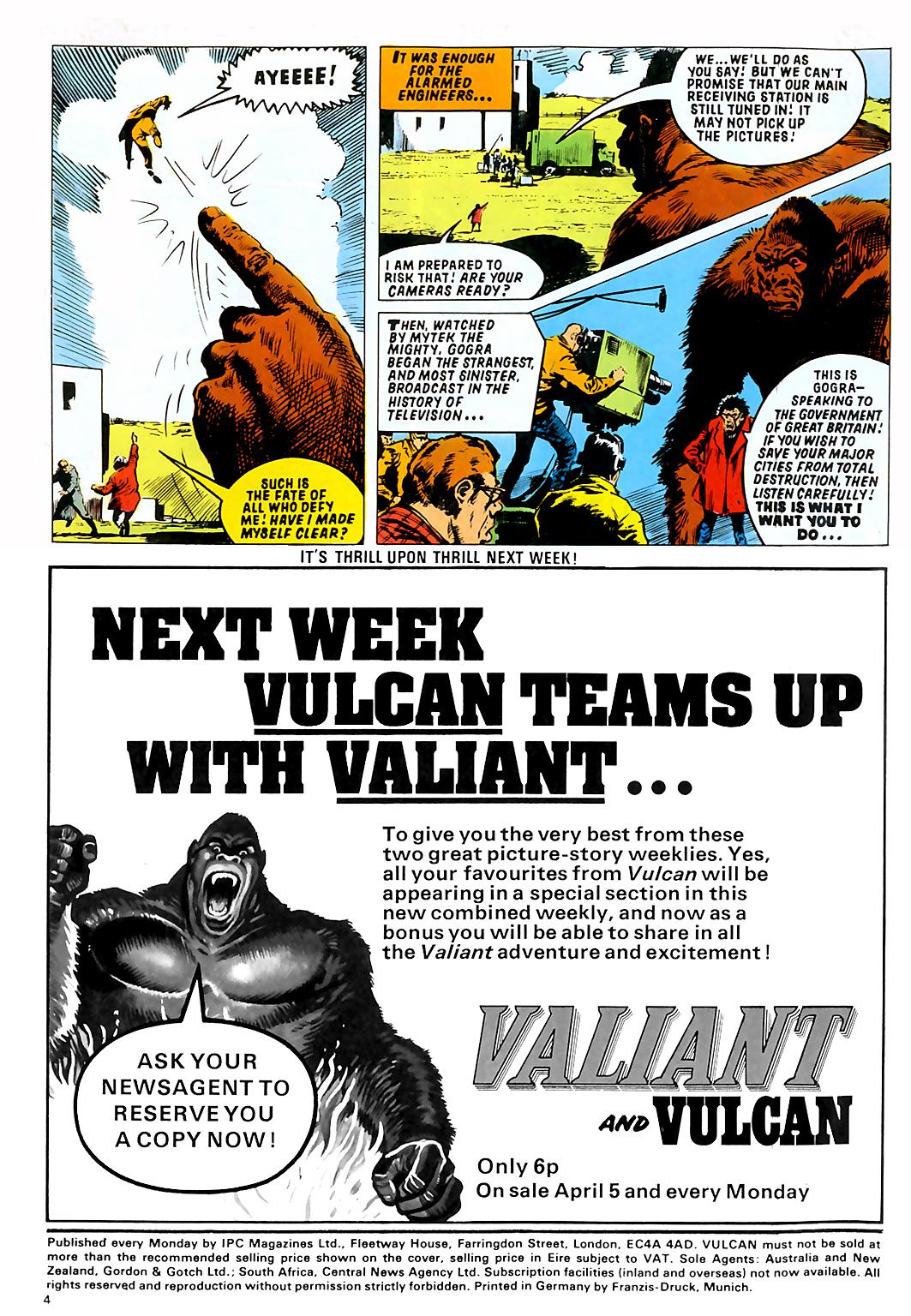 Read online Vulcan comic -  Issue #28 - 4