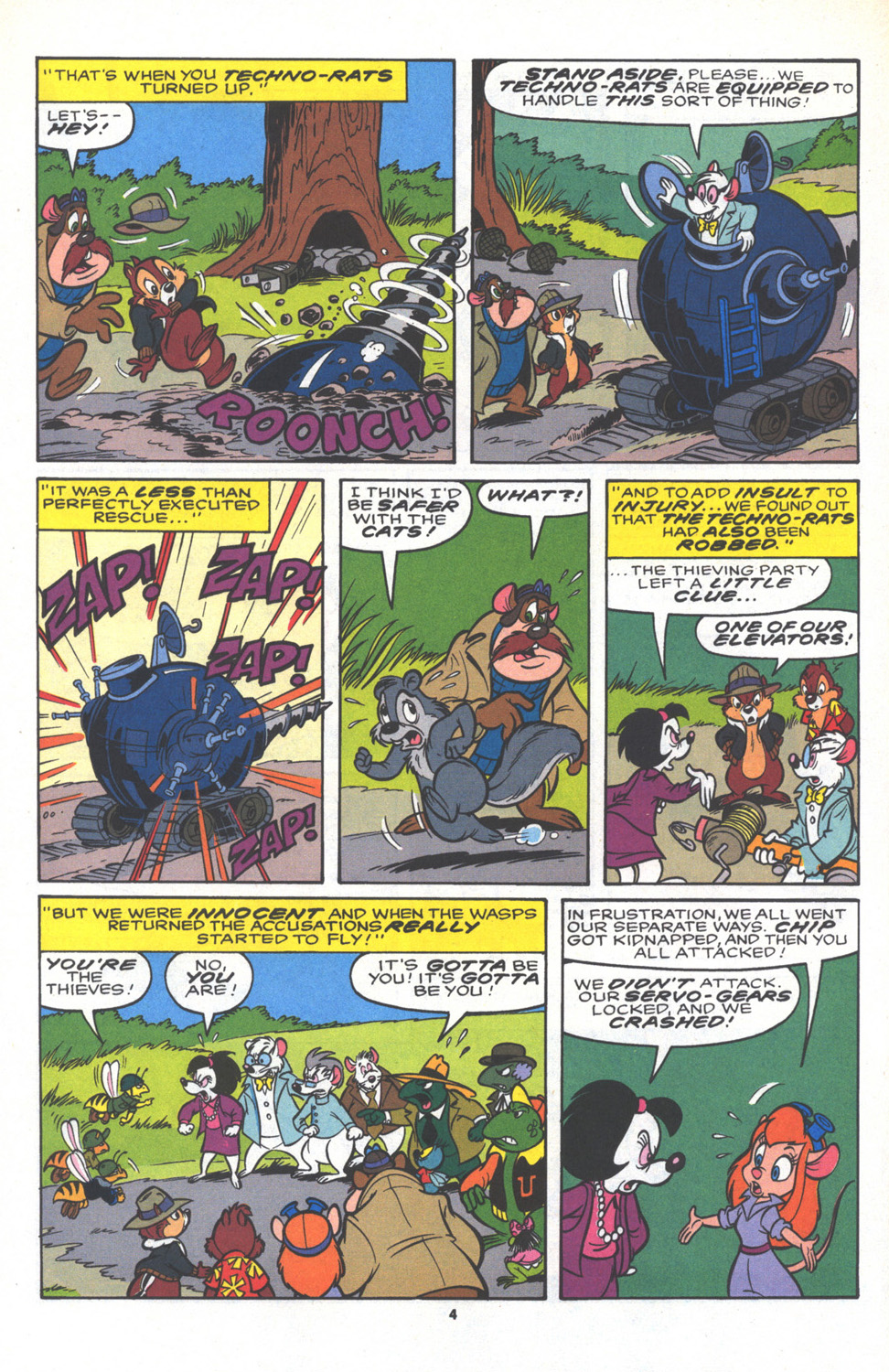 Read online Disney's Chip 'N Dale Rescue Rangers comic -  Issue #16 - 6