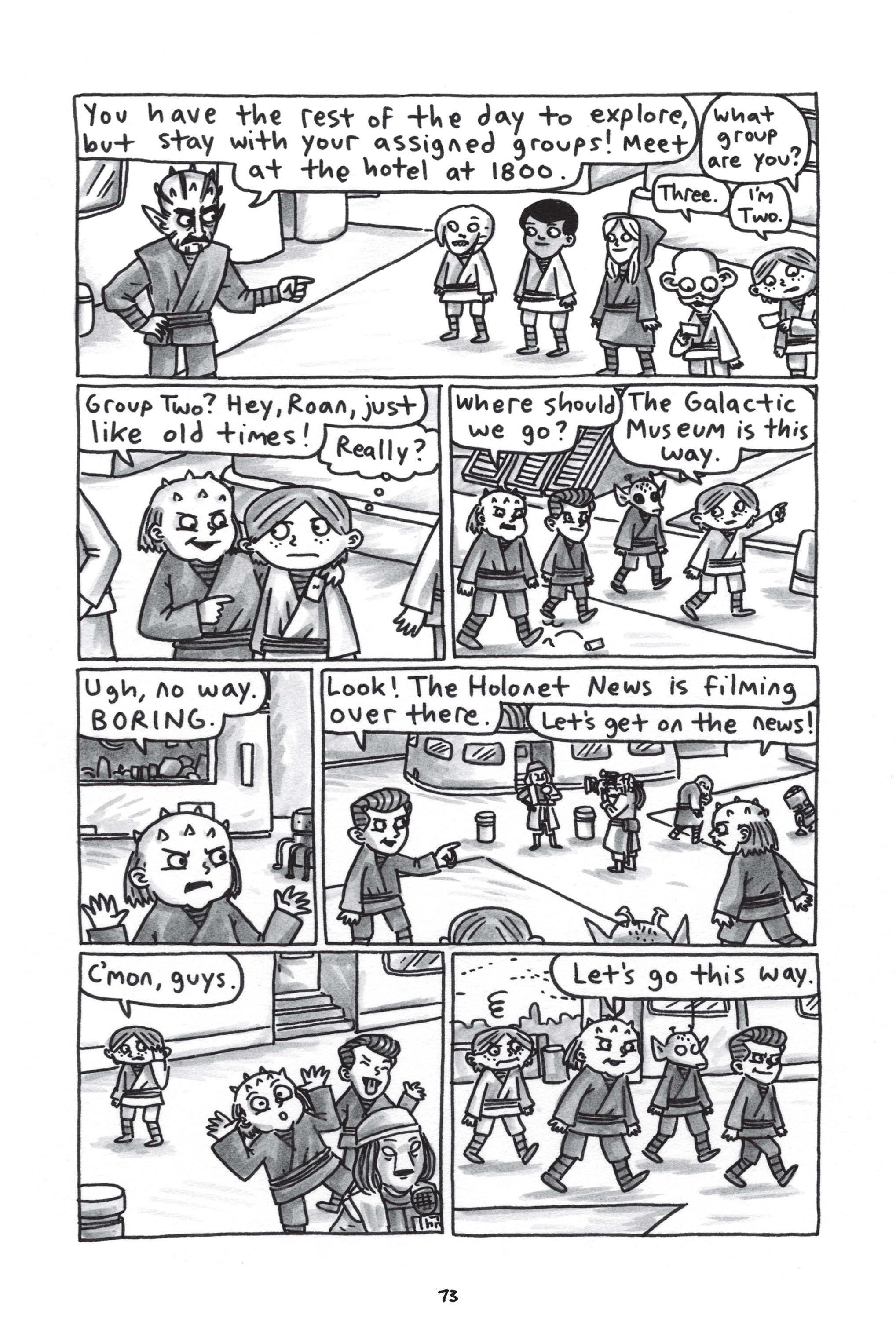Read online Jedi Academy comic -  Issue # TPB 3 (Part 1) - 75