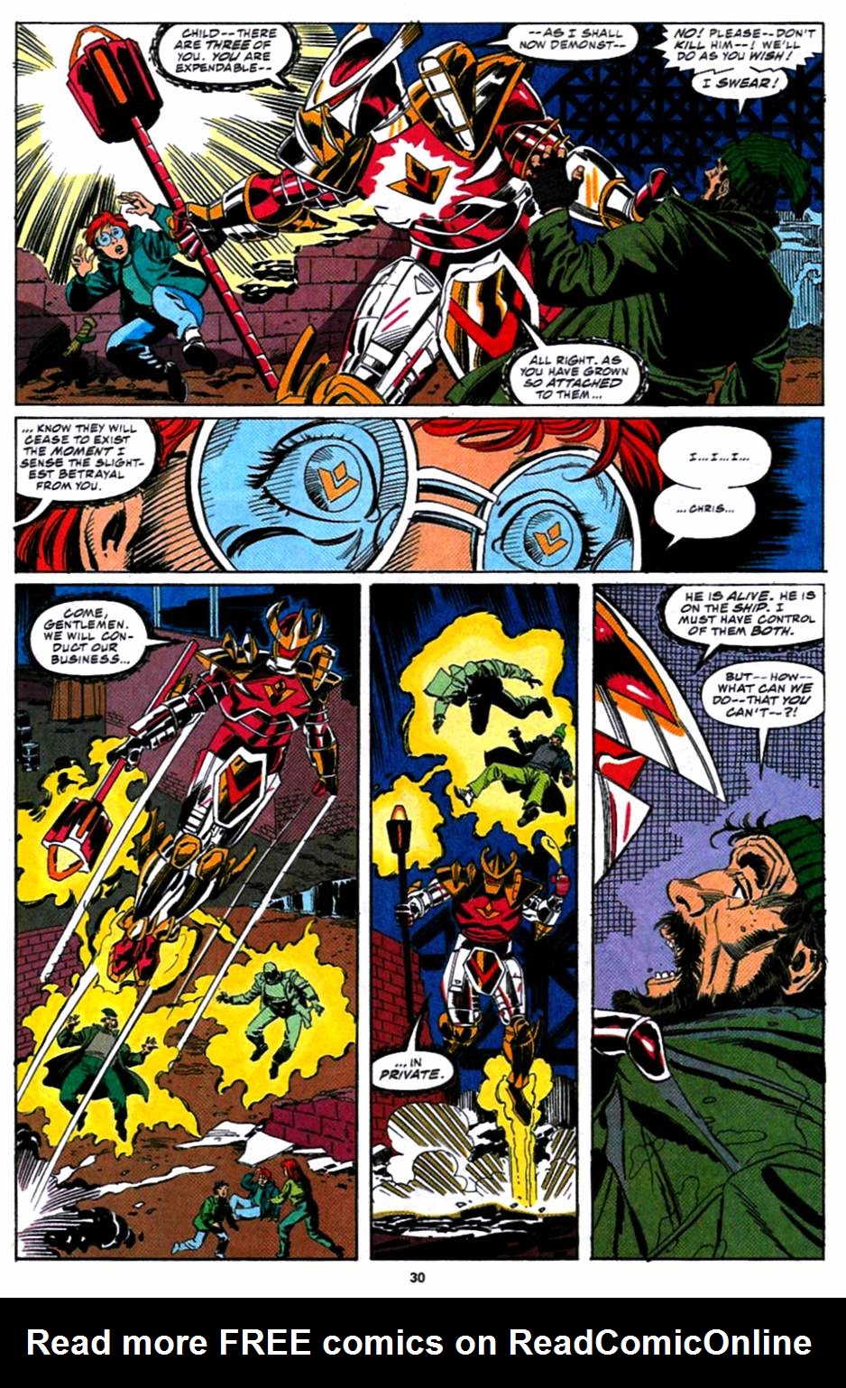 Read online Darkhawk (1991) comic -  Issue #25 - 23