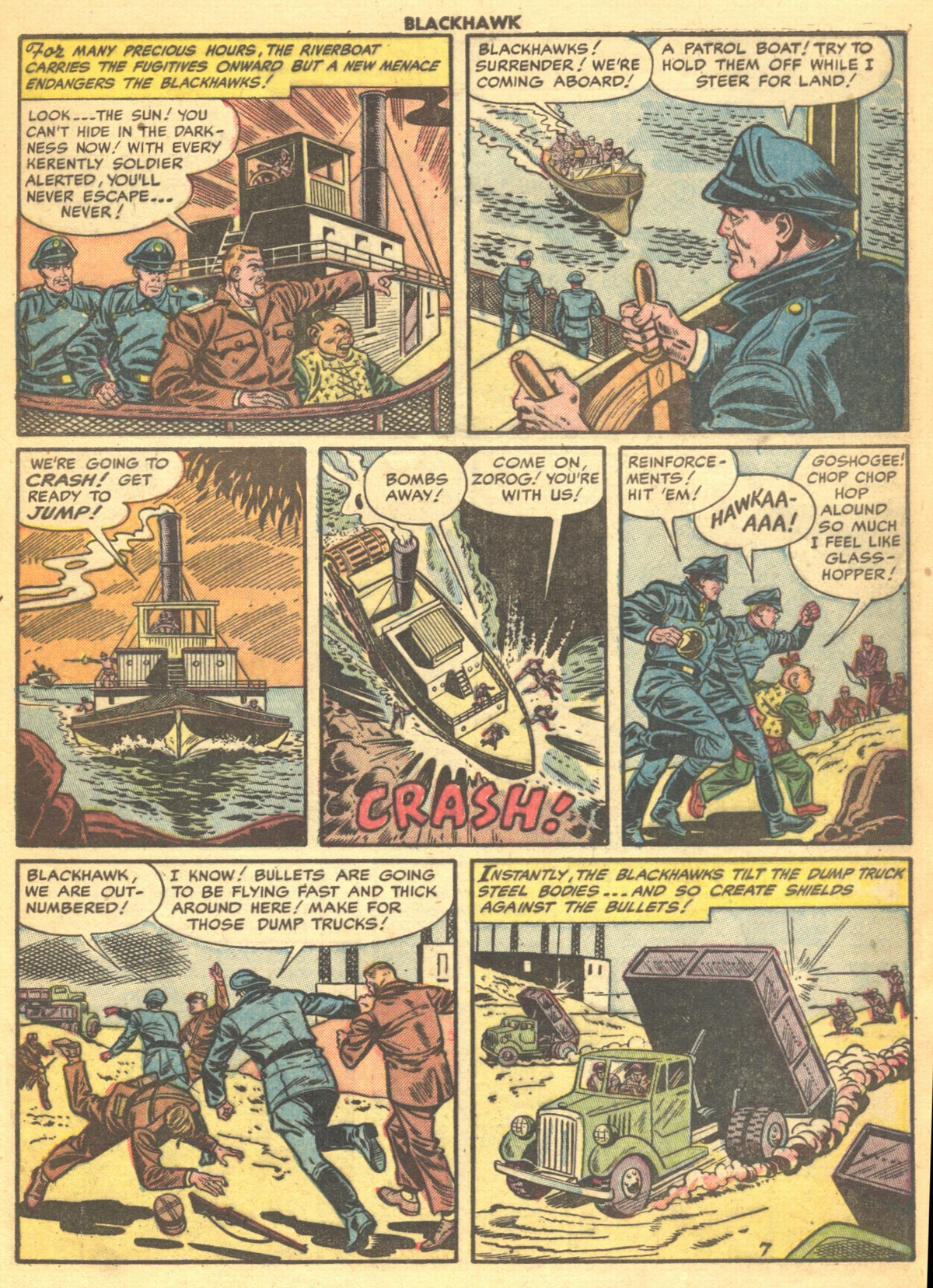 Read online Blackhawk (1957) comic -  Issue #76 - 9