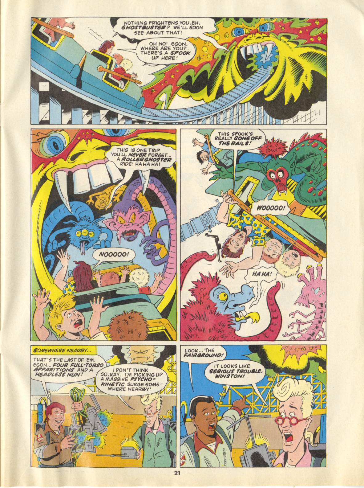 Read online The Real Ghostbusters comic -  Issue #136 - 14