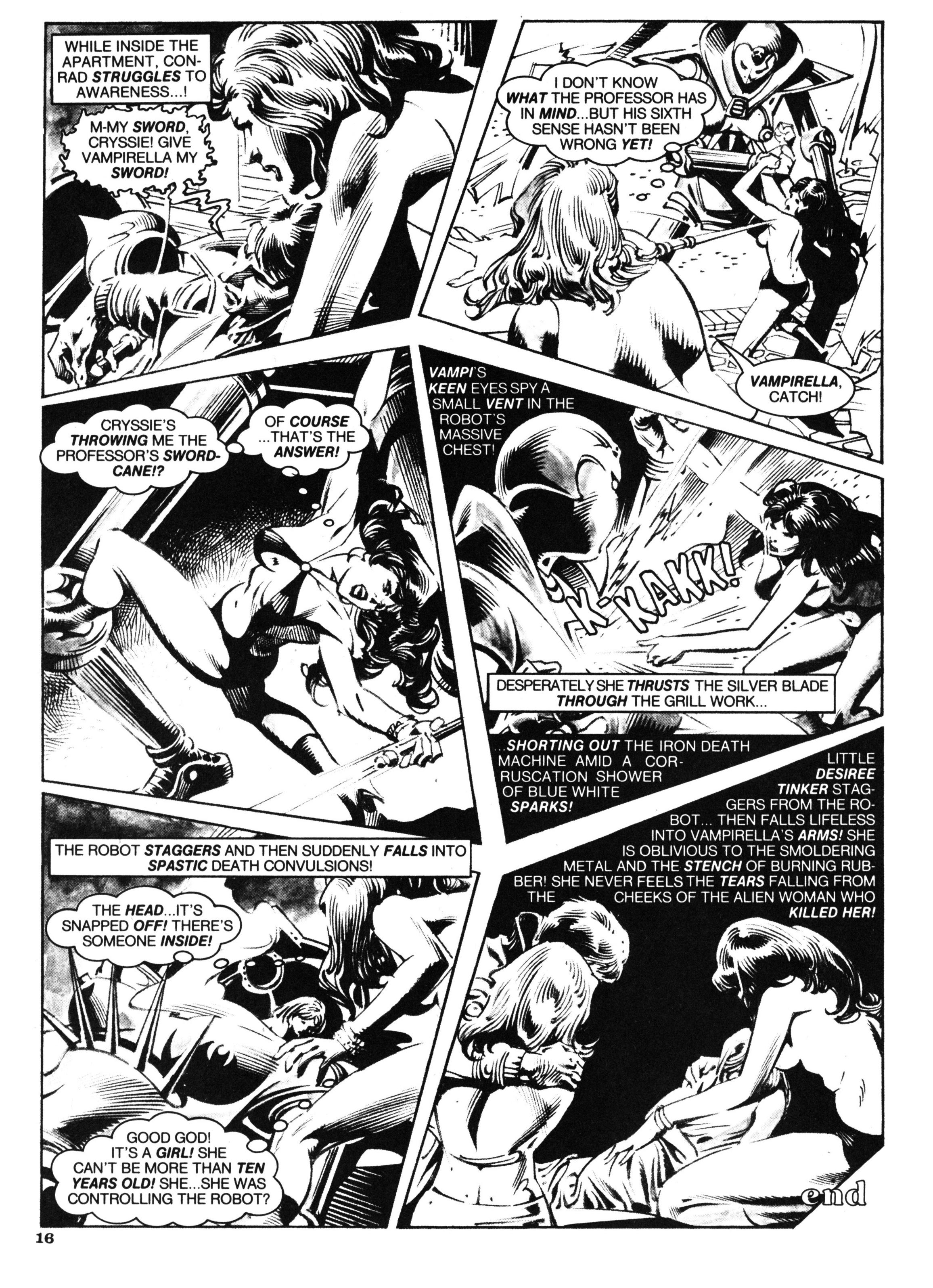 Read online Vampirella (1969) comic -  Issue #94 - 16