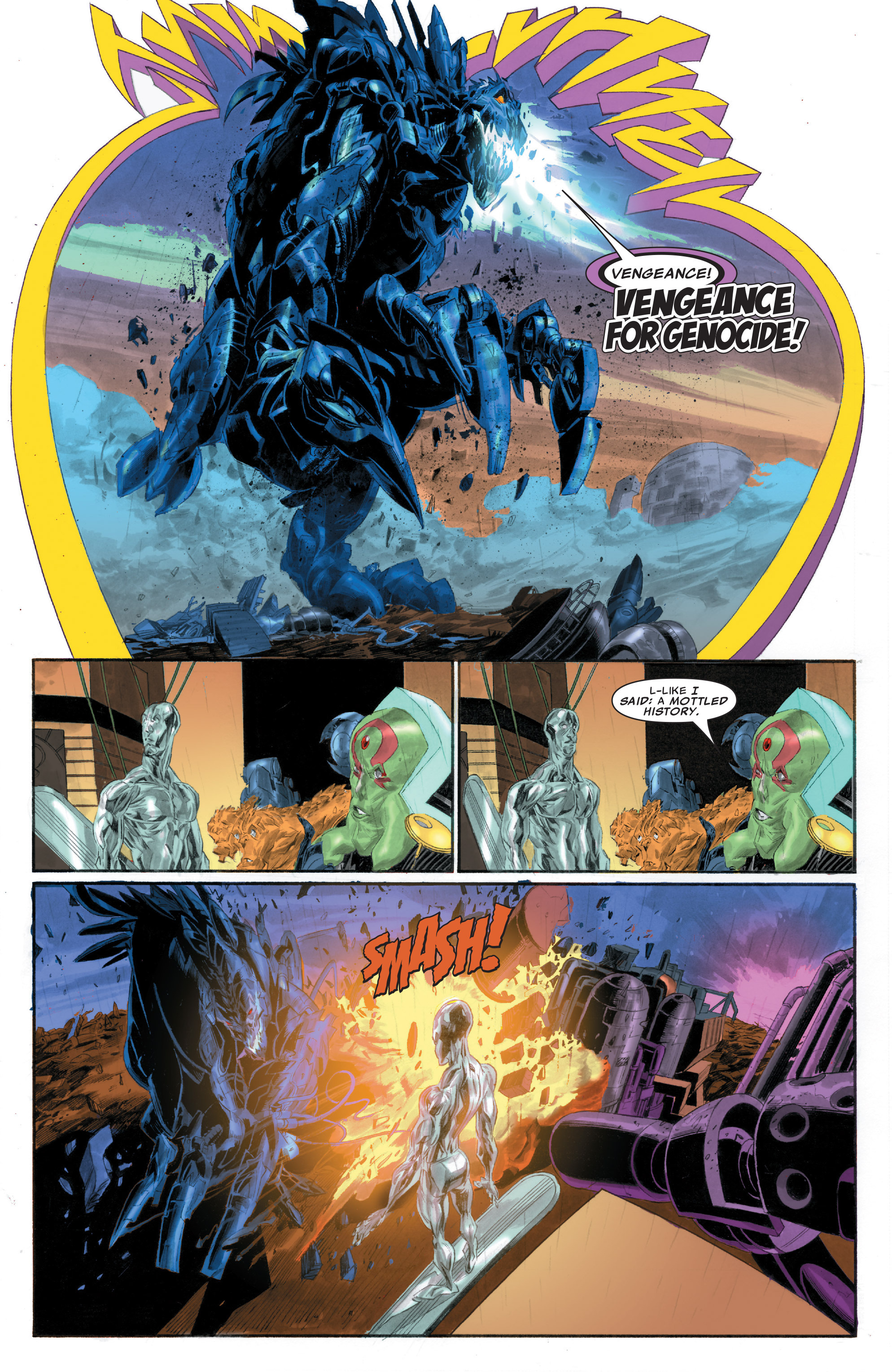 Read online Silver Surfer: In Thy Name comic -  Issue #1 - 21