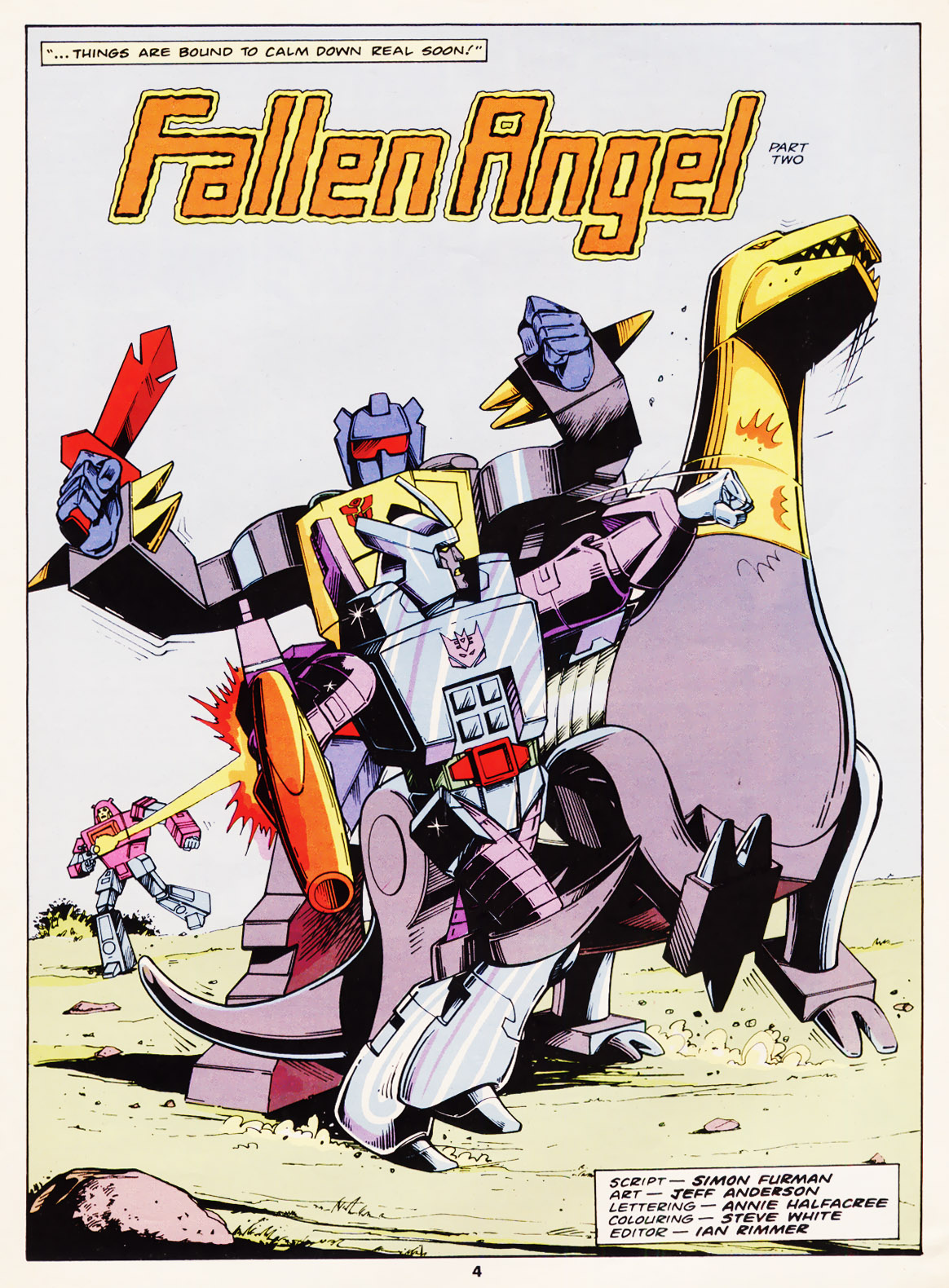 Read online The Transformers (UK) comic -  Issue #102 - 4