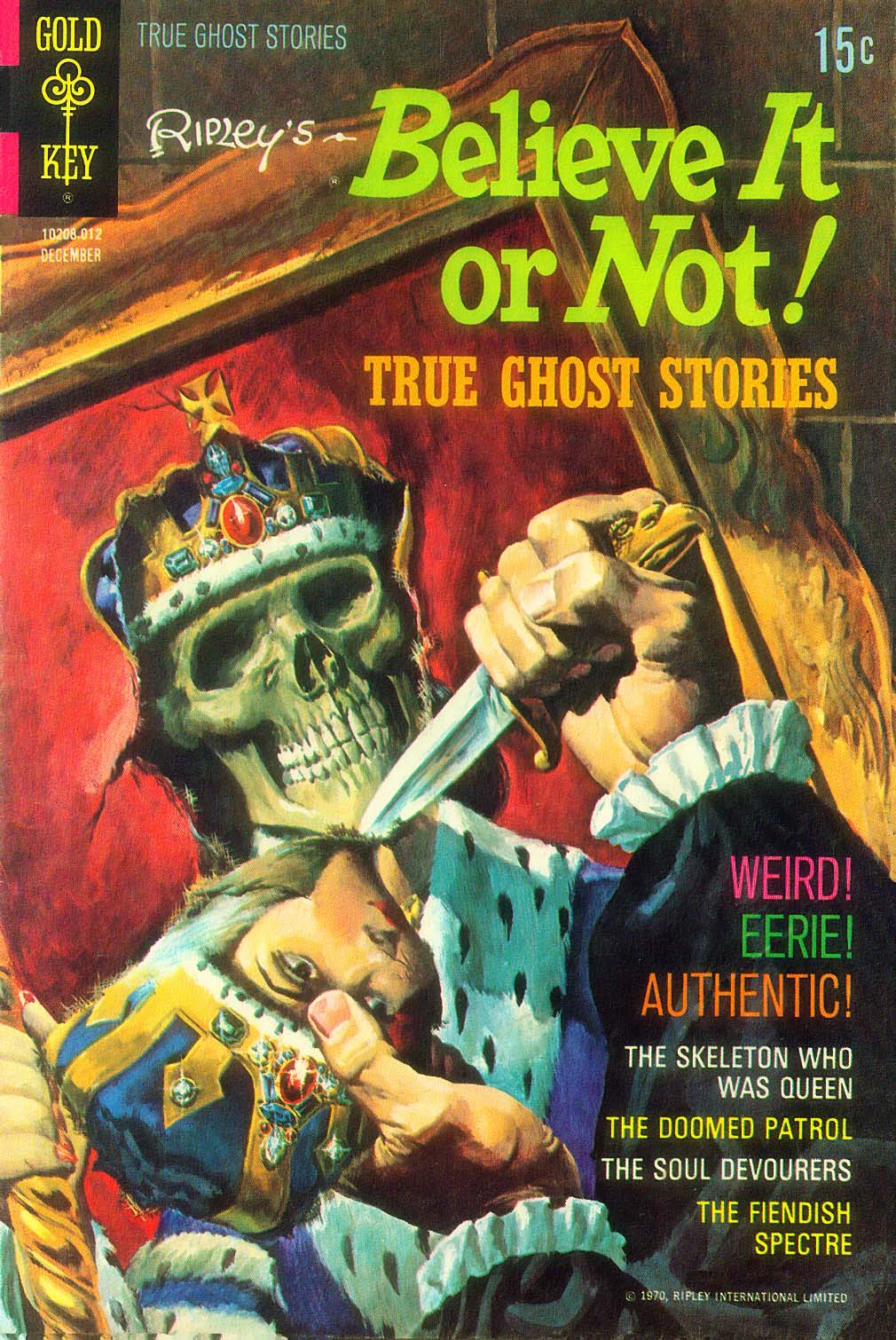 Read online Ripley's Believe it or Not! (1965) comic -  Issue #23 - 1
