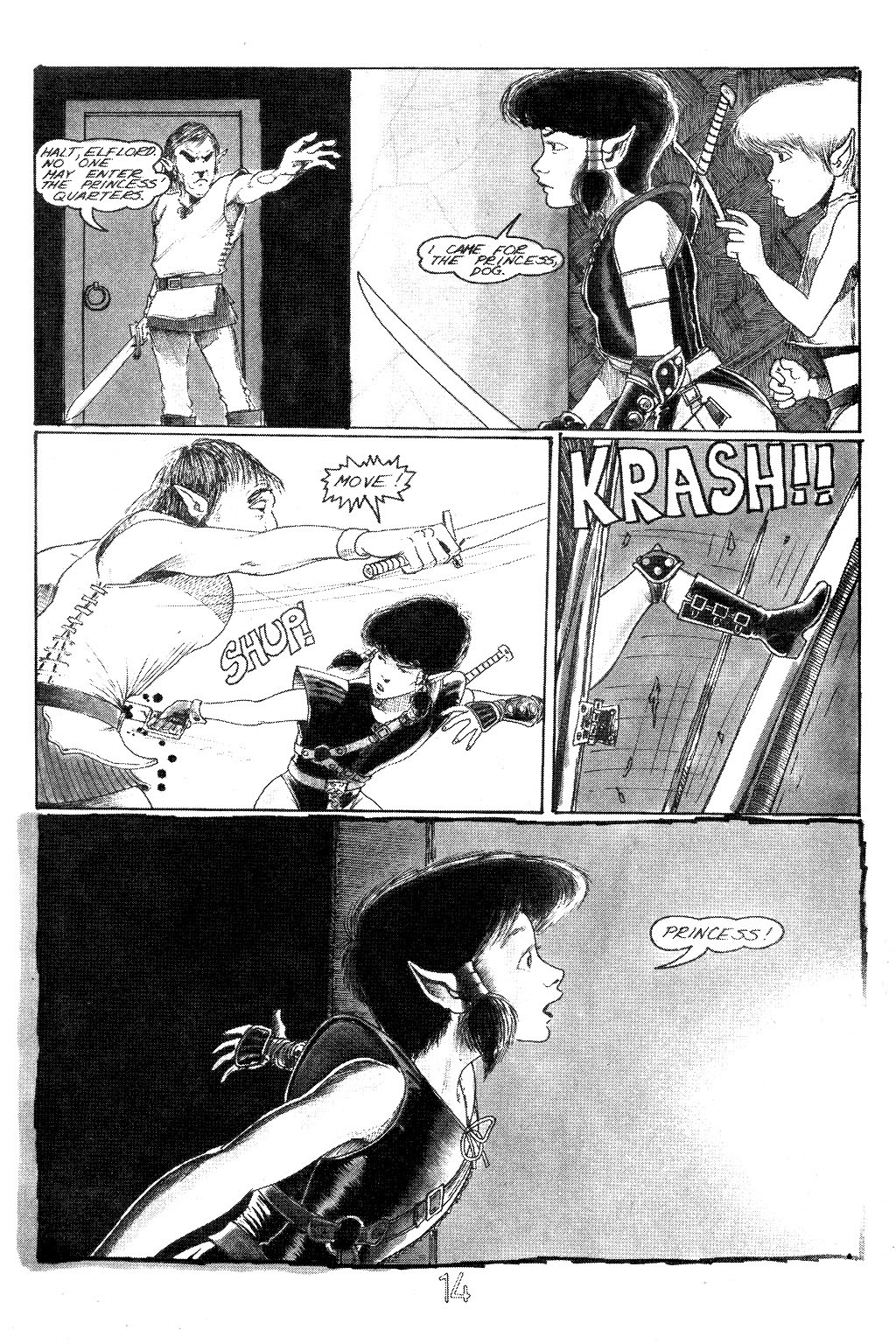 Read online Elflord (1986) comic -  Issue #4 - 16
