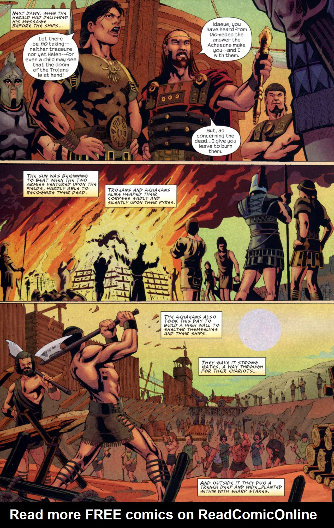 Read online The Iliad comic -  Issue #3 - 16