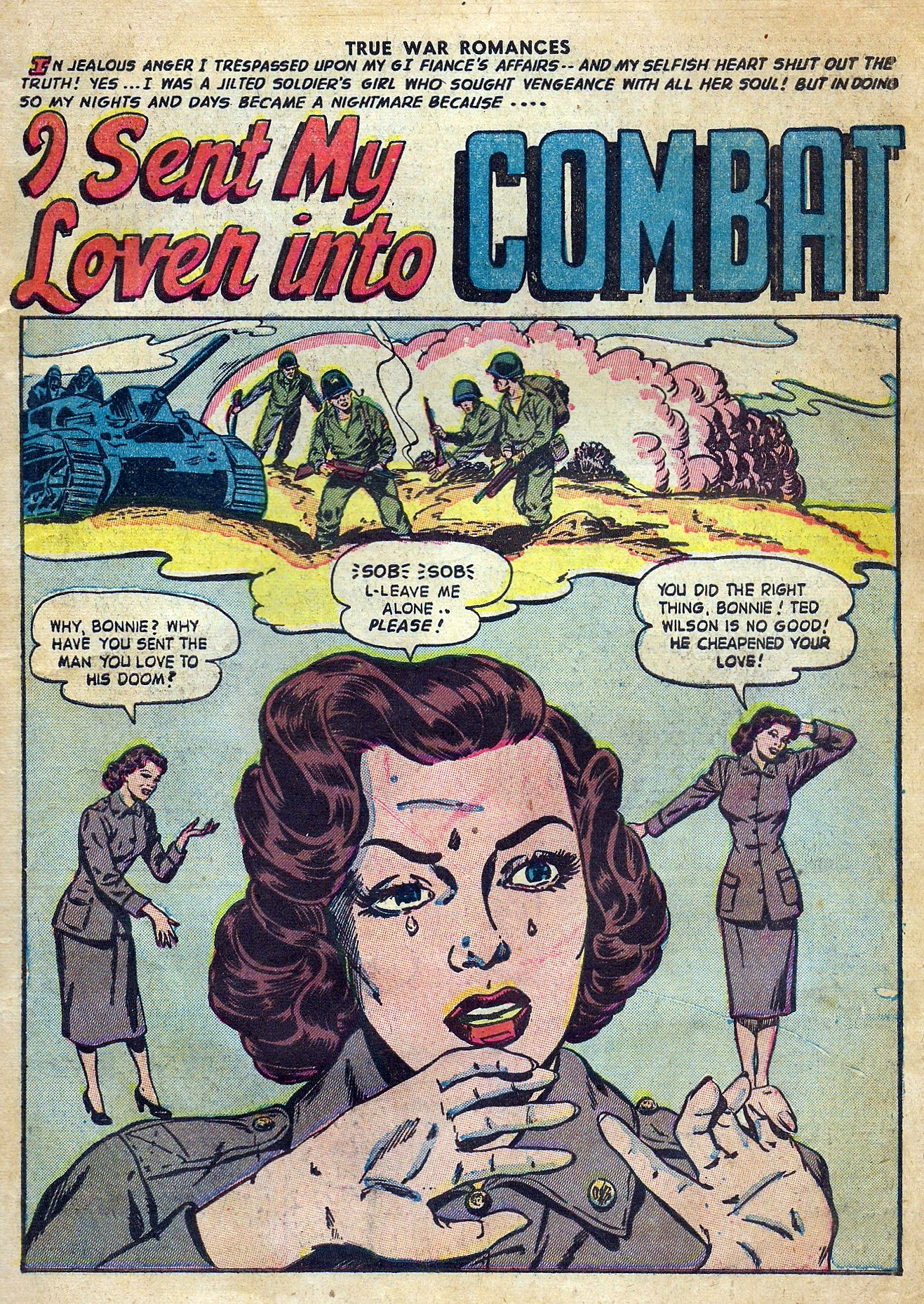 Read online True War Romances comic -  Issue #10 - 3