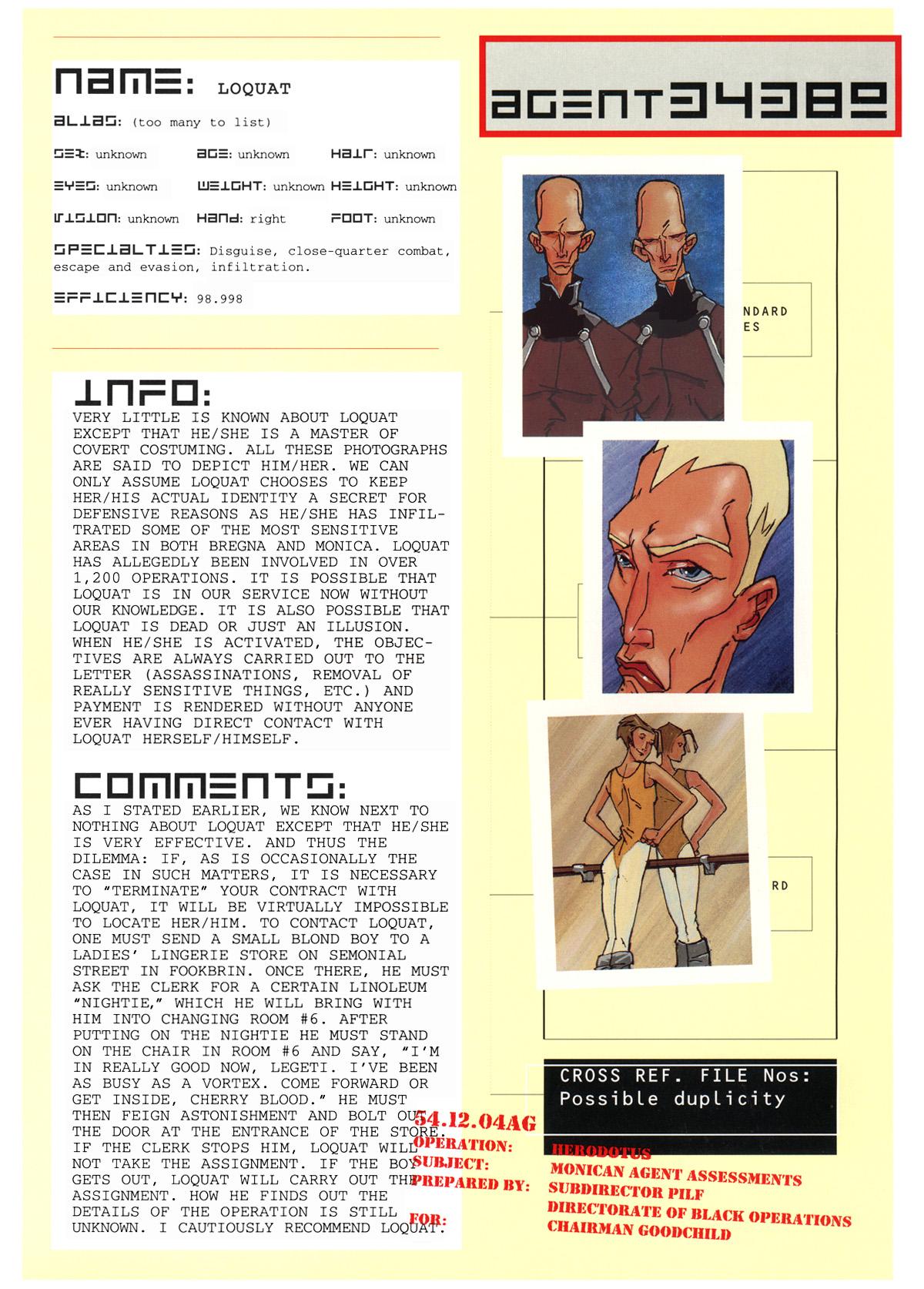 Read online Aeon Flux: The Herodotus File comic -  Issue # TPB - 22