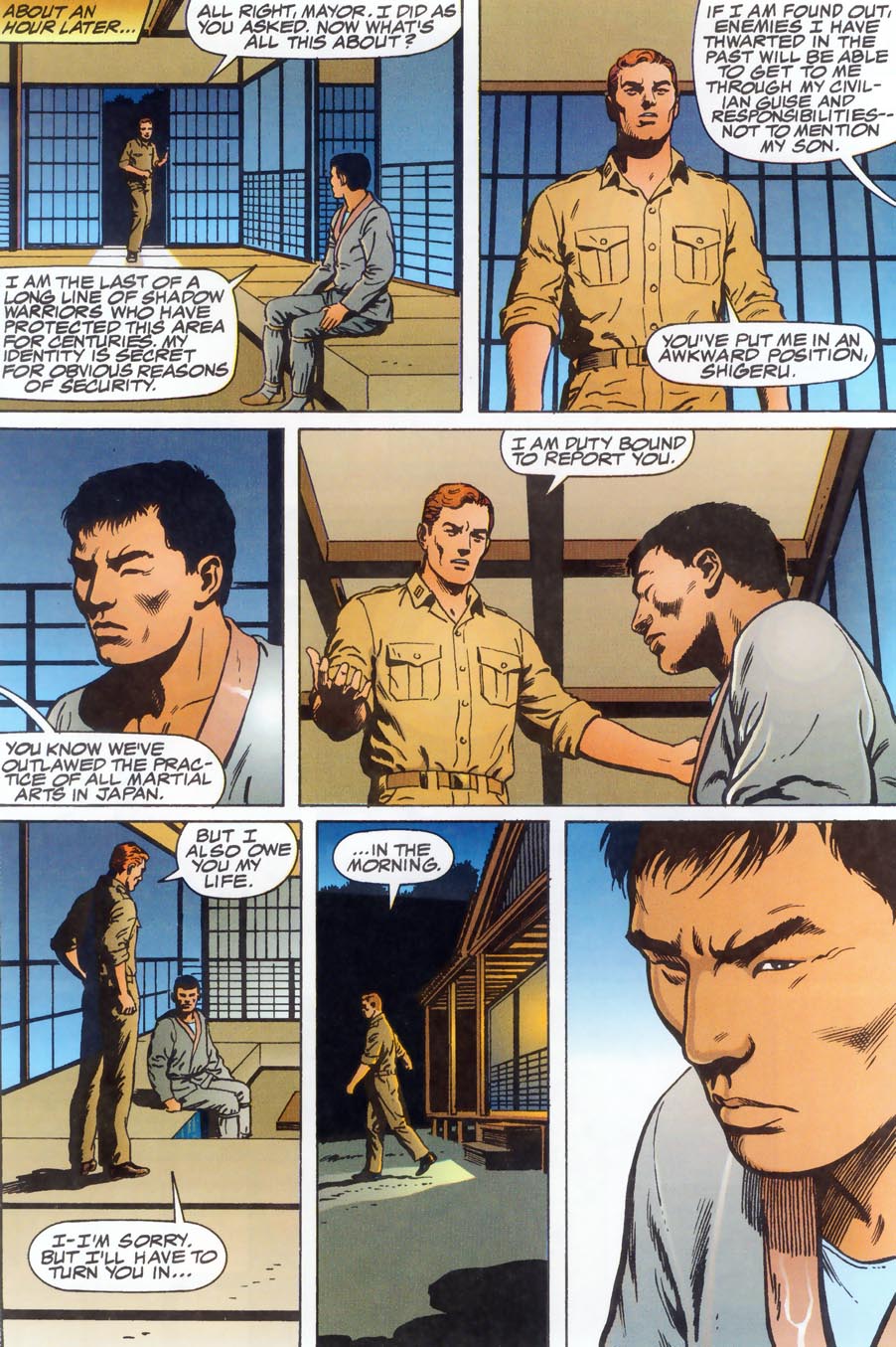 Read online Shadowmasters comic -  Issue #1 - 24