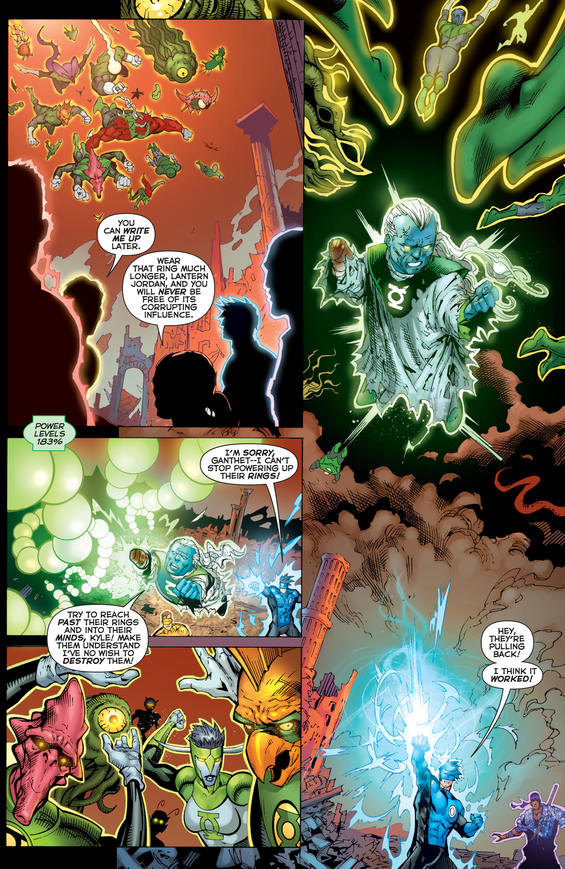 Read online Green Lantern: War of the Green Lanterns (2011) comic -  Issue # TPB - 126