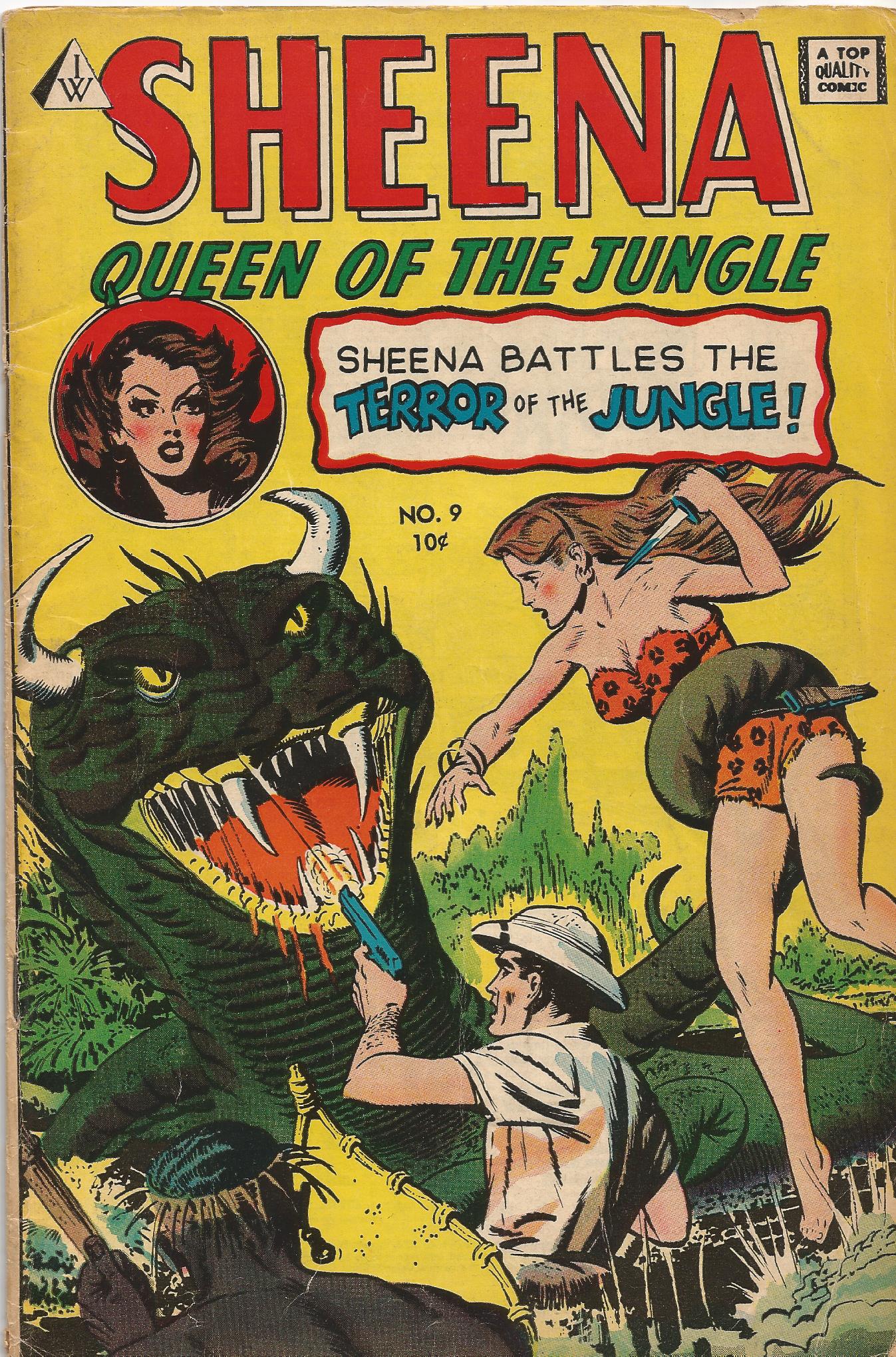 Read online Sheena, Queen of the Jungle (1958) comic -  Issue #9 - 1