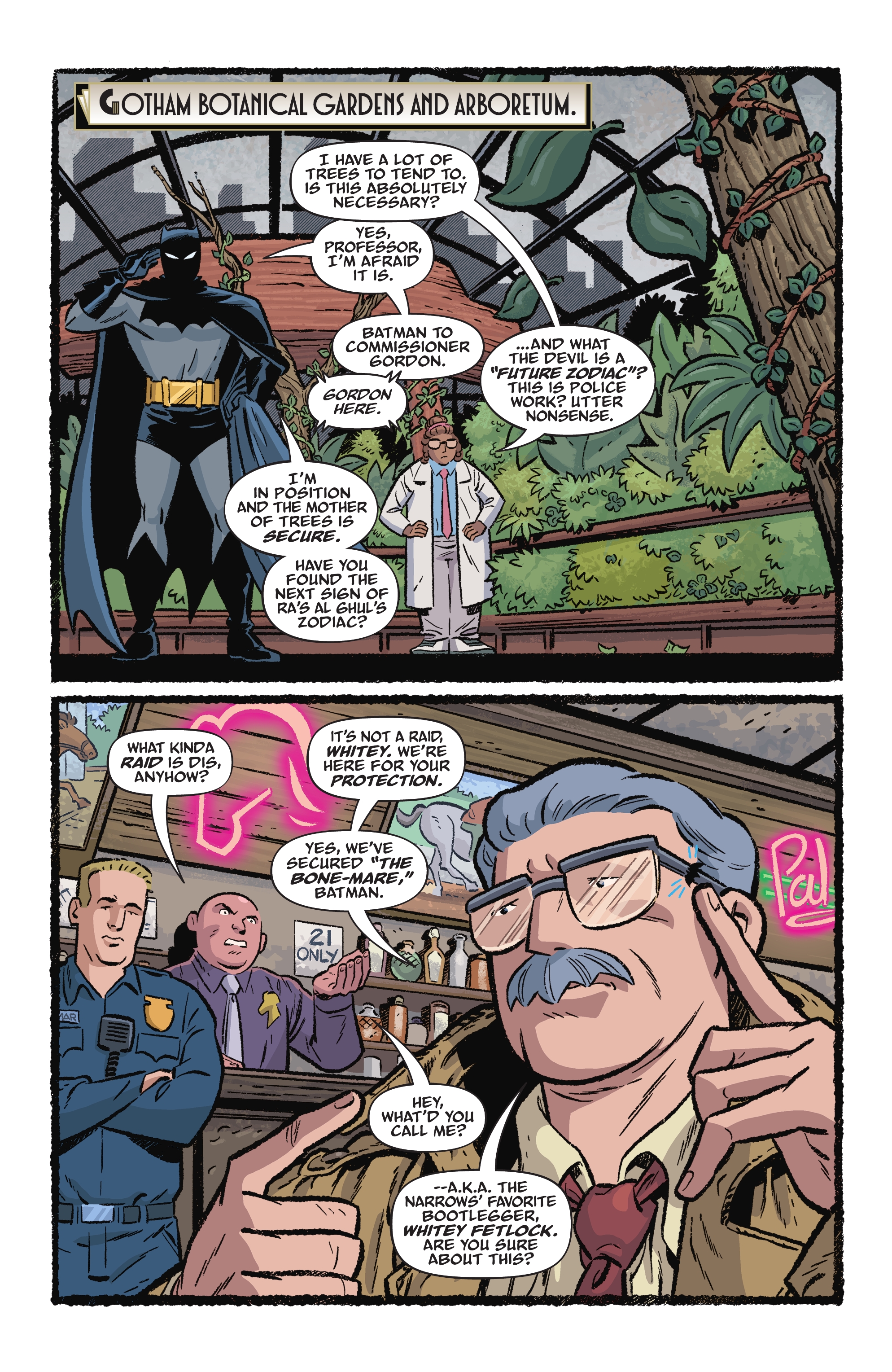Read online Batman: The Audio Adventures comic -  Issue #5 - 10