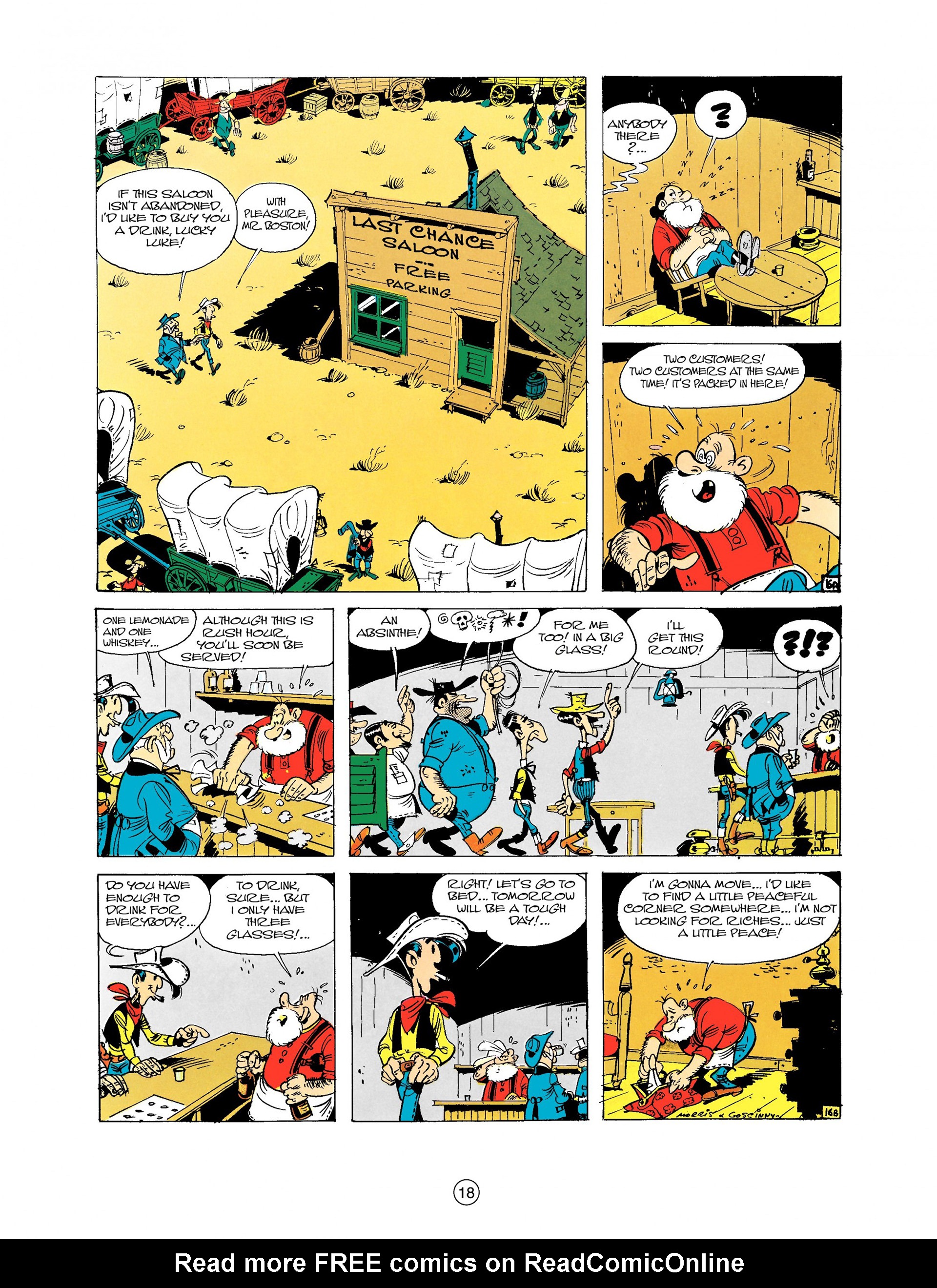 Read online A Lucky Luke Adventure comic -  Issue #9 - 18