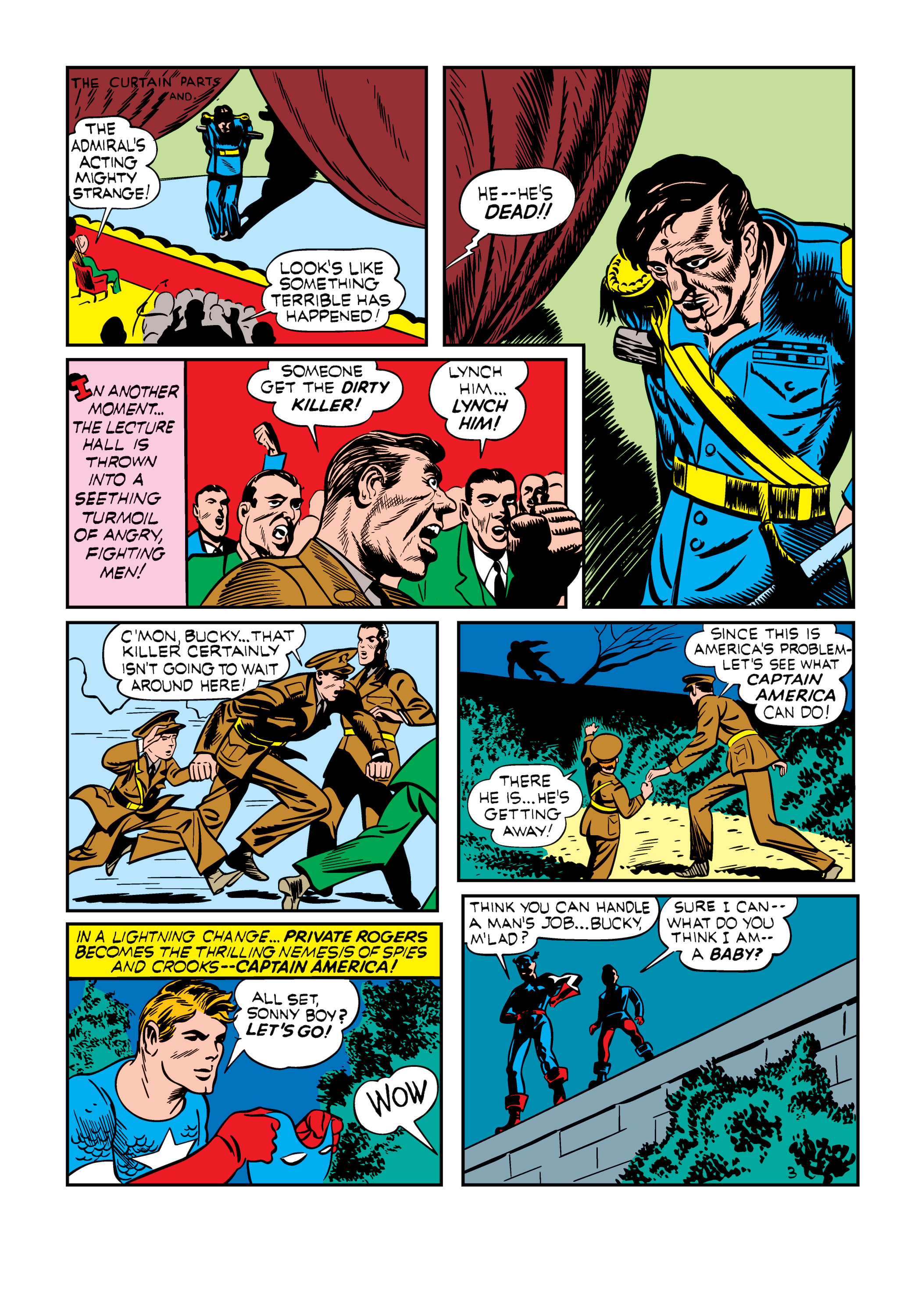 Read online Marvel Masterworks: Golden Age Captain America comic -  Issue # TPB 1 (Part 1) - 31