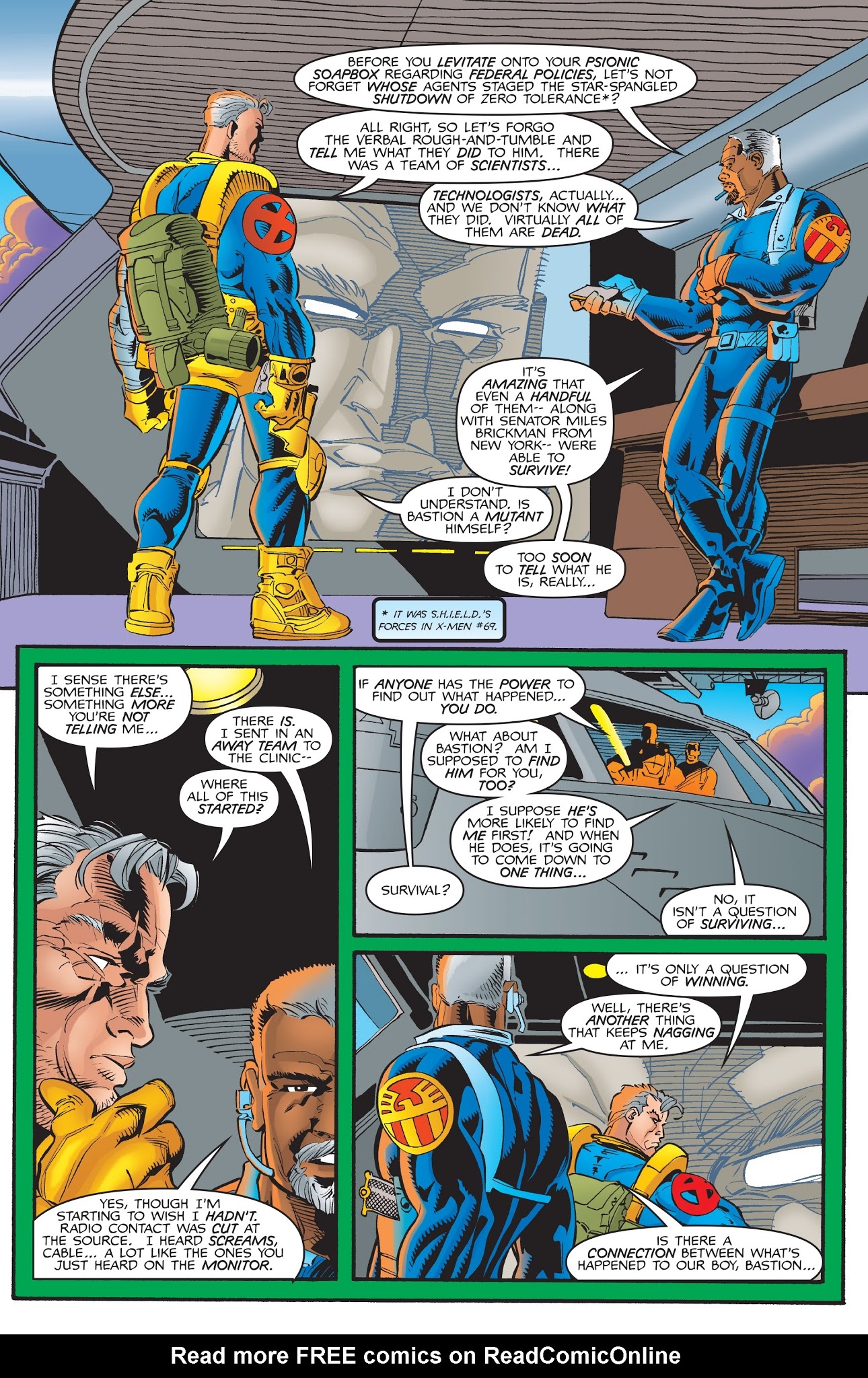Read online Cable: The Hellfire Hunt comic -  Issue # TPB - 277