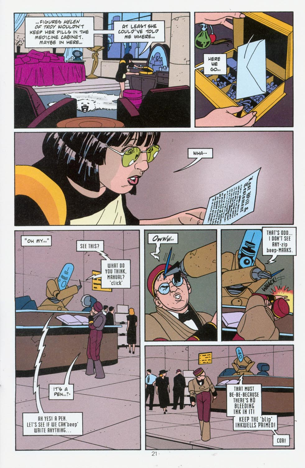 Terminal City: Aerial Graffiti issue 3 - Page 22