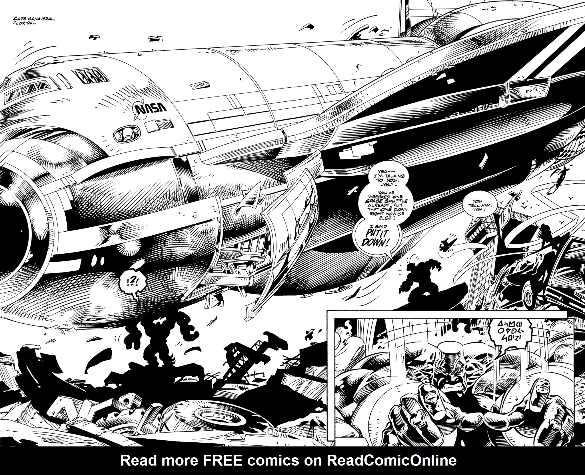 Read online Vanguard: Strange Visitors comic -  Issue #2 - 4