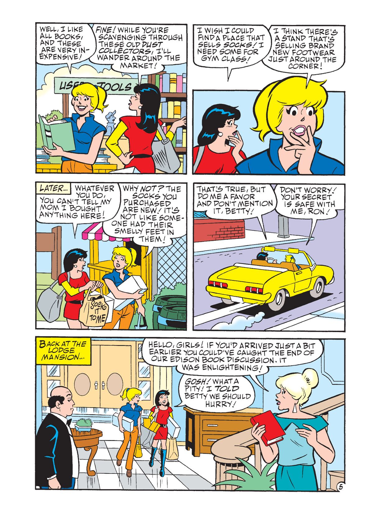Read online Betty and Veronica Double Digest comic -  Issue #201 - 7