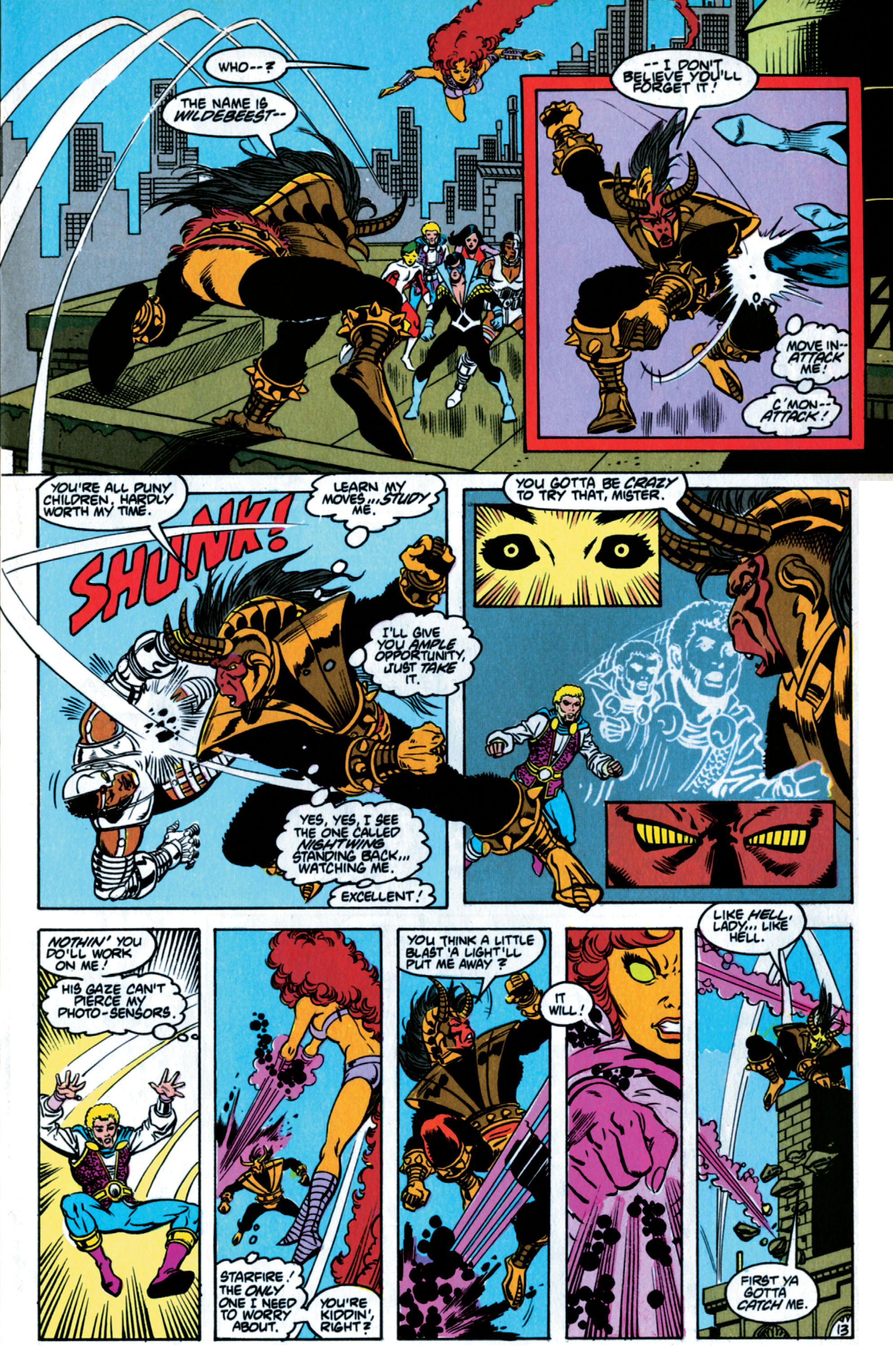 Read online The New Teen Titans (1984) comic -  Issue #36 - 14