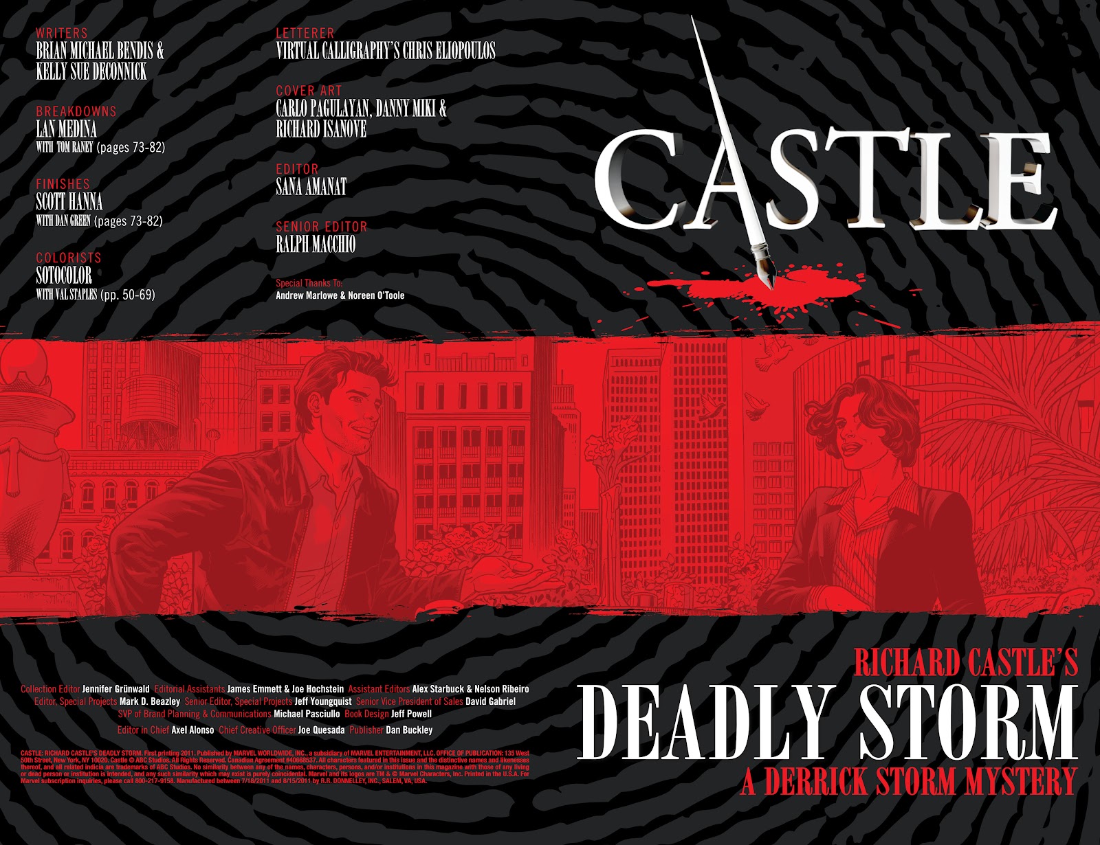 Castle: Richard Castle's Deadly Storm issue TPB - Page 3
