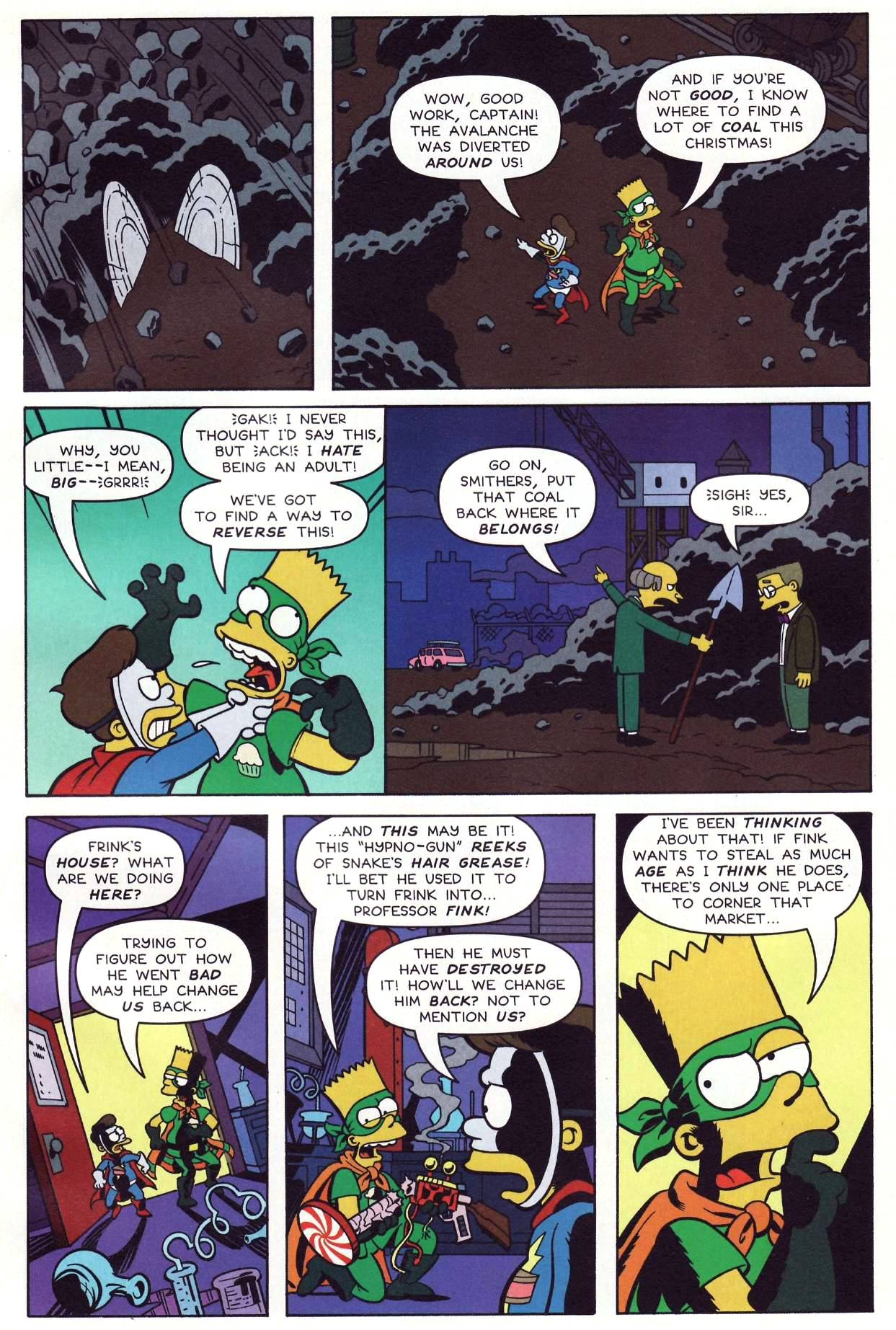 Read online Bongo Comics Presents Simpsons Super Spectacular comic -  Issue #5 - 13
