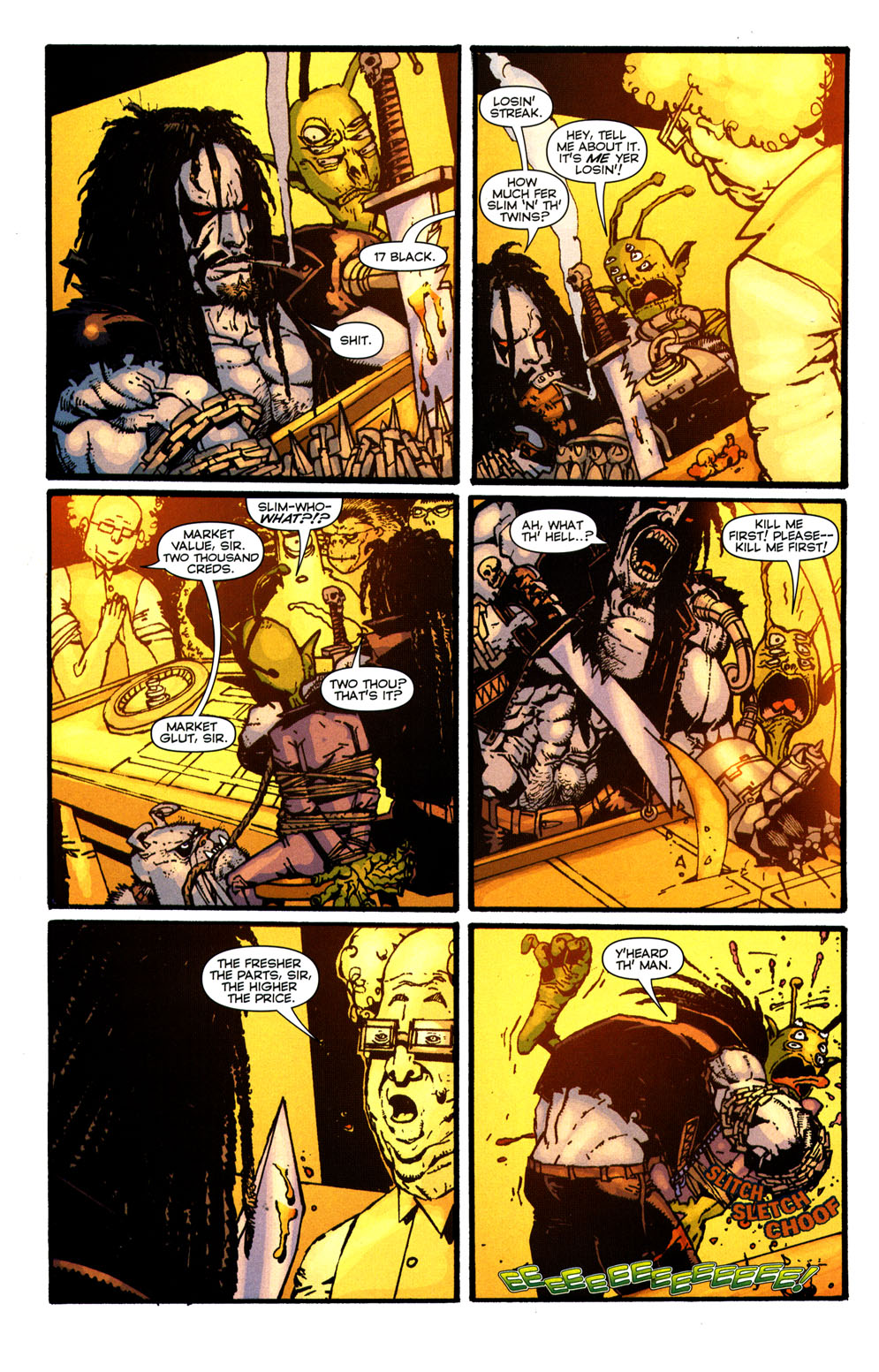 Read online The Authority/Lobo: Jingle Hell comic -  Issue # Full - 13