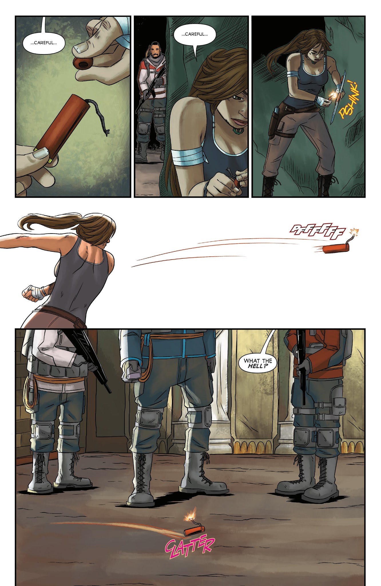 Read online Tomb Raider: Survivor's Crusade comic -  Issue #1 - 12