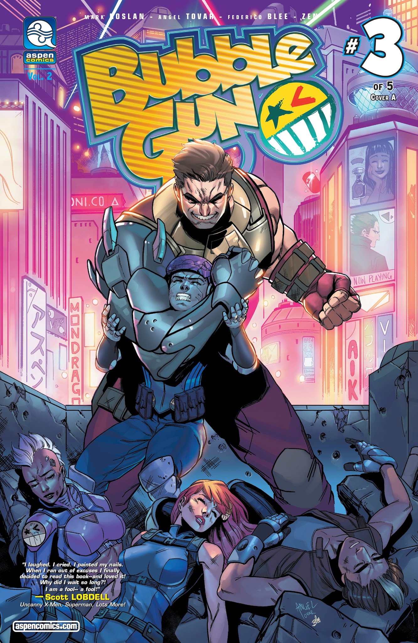 Read online BubbleGun (2017) comic -  Issue #3 - 1