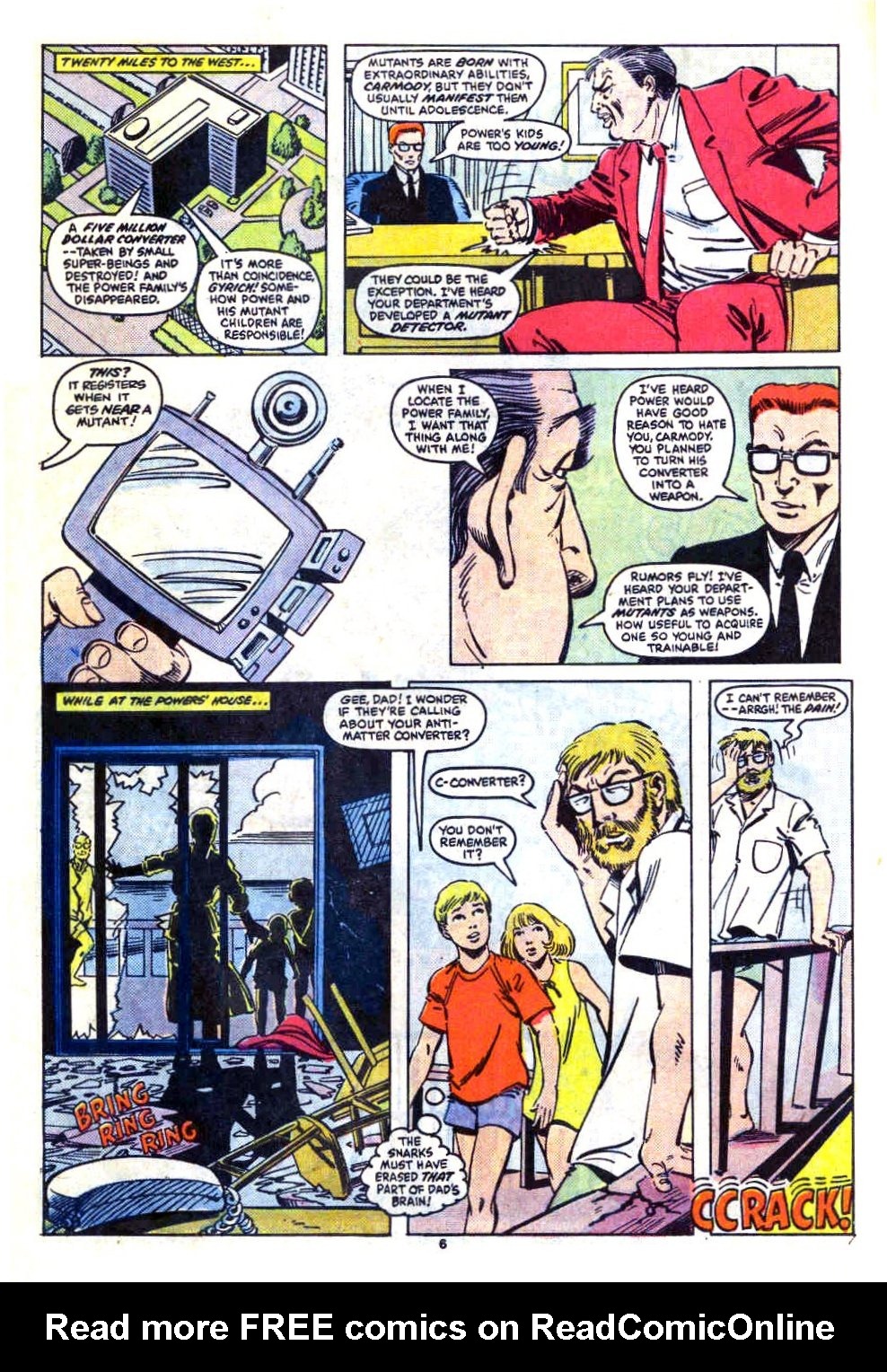 Read online Power Pack (1984) comic -  Issue #5 - 7