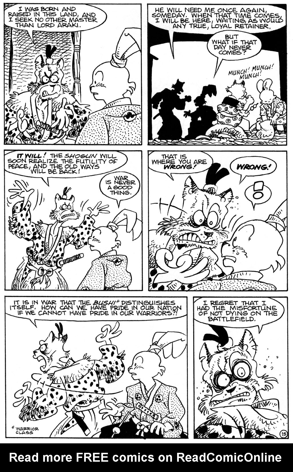 Read online Usagi Yojimbo (1996) comic -  Issue #73 - 17