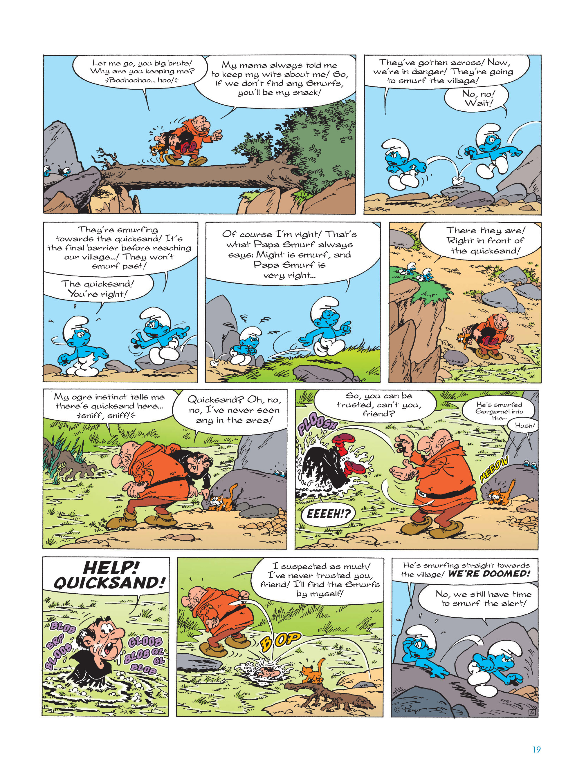 Read online The Smurfs Christmas comic -  Issue # Full - 19
