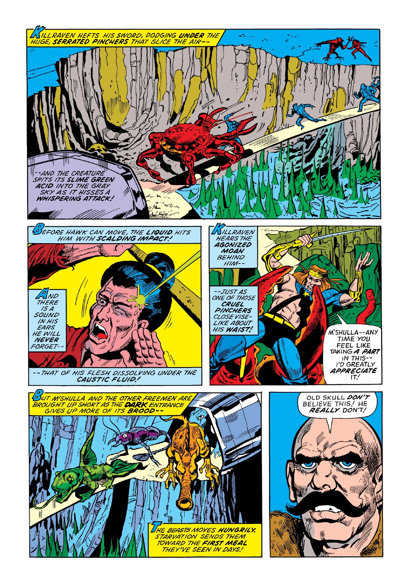 Read online Marvel Masterworks: Killraven comic -  Issue # TPB 1 (Part 1) - 89