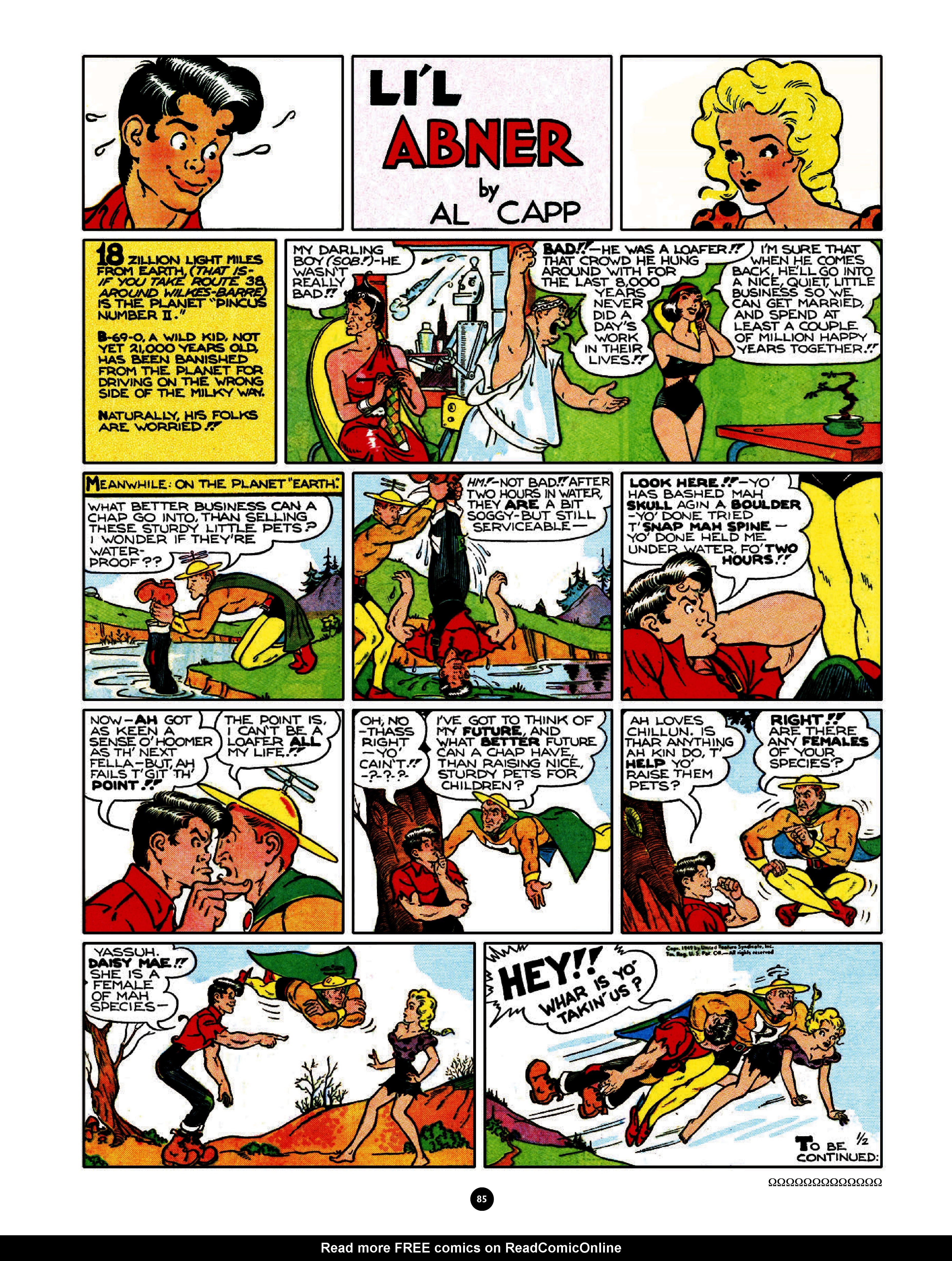 Read online Al Capp's Li'l Abner Complete Daily & Color Sunday Comics comic -  Issue # TPB 8 (Part 1) - 88