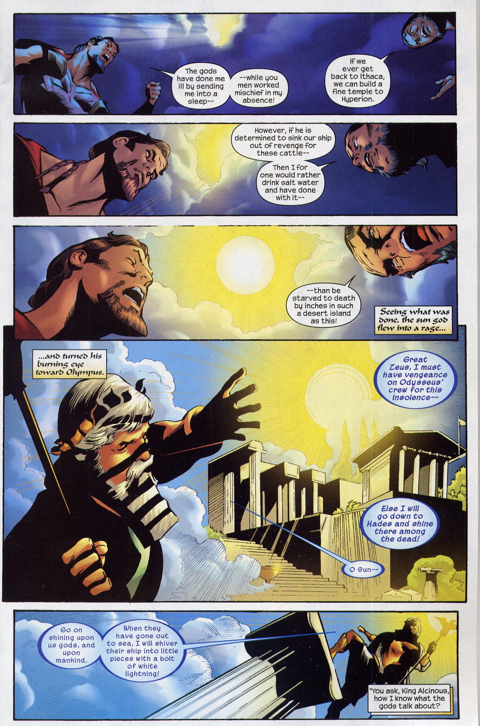 Read online The Odyssey comic -  Issue #6 - 7