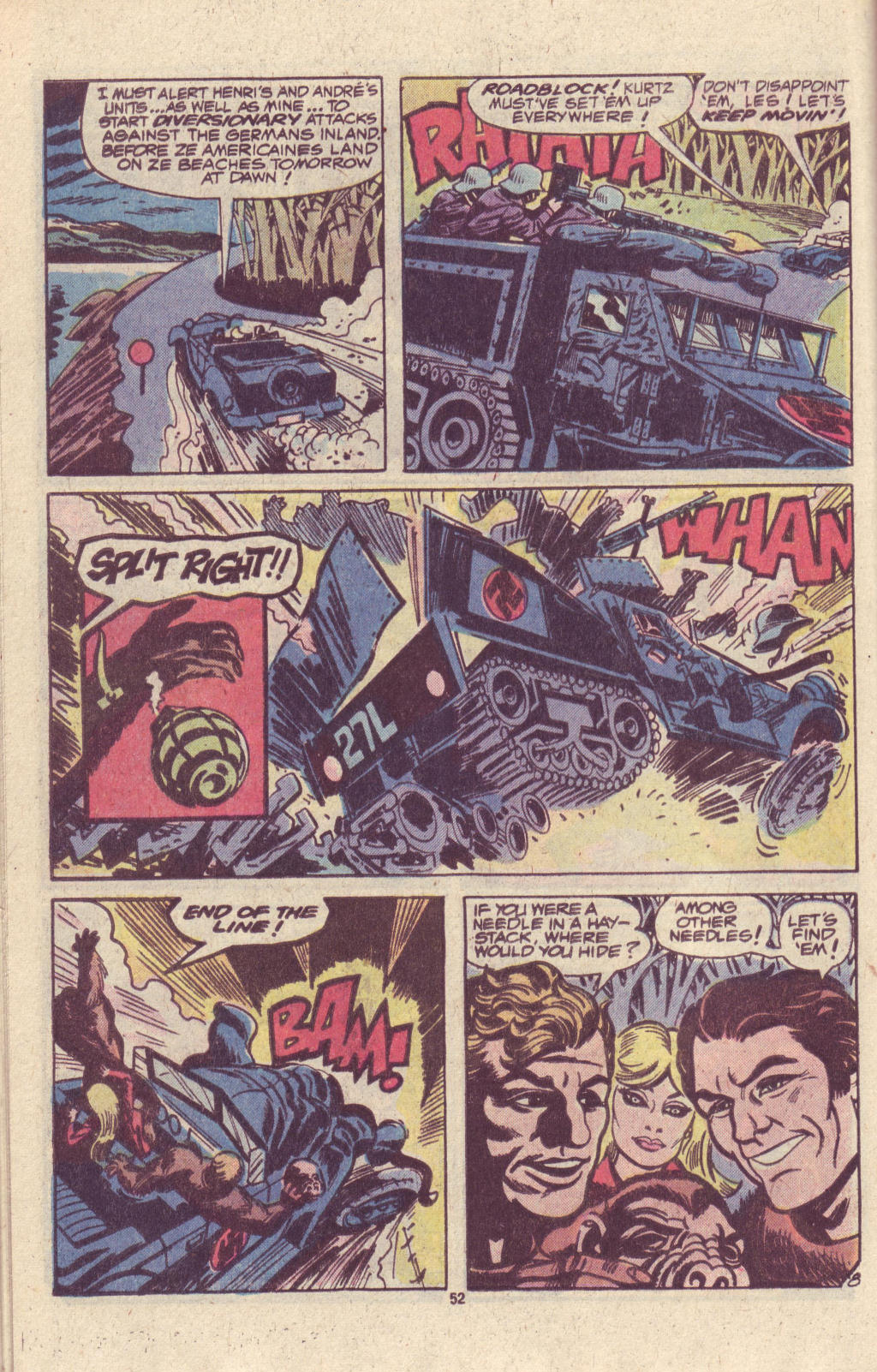 Read online G.I. Combat (1952) comic -  Issue #213 - 52