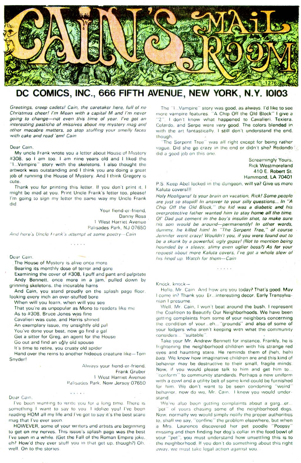 Read online House of Mystery (1951) comic -  Issue #314 - 17