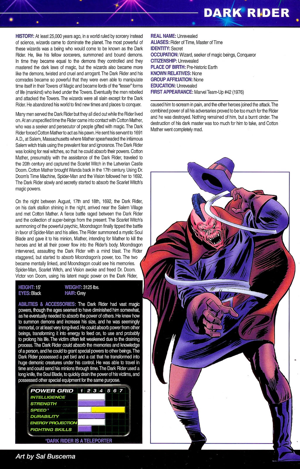 Official Handbook of the Marvel Universe: Mystic Arcana - The Book of Marvel Magic issue Full - Page 13